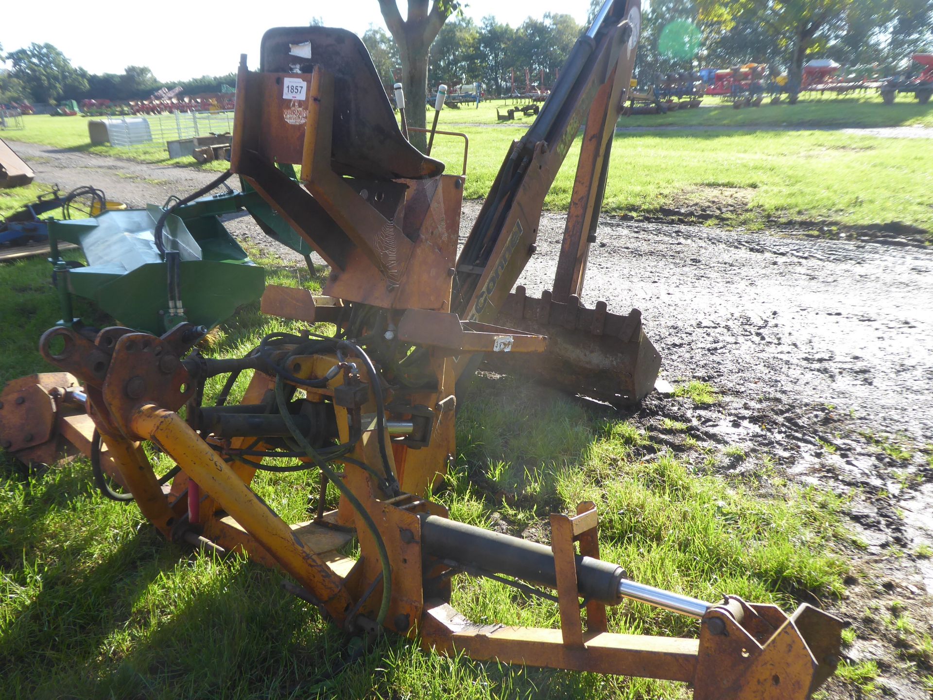 McConnel hydraulic ditcher, 3 point linkage - Image 4 of 4