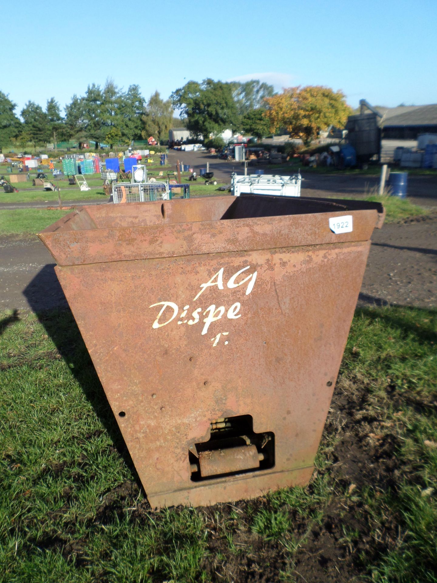 AG 175 sawdust or sand dispenser, spares or repair - Image 3 of 3