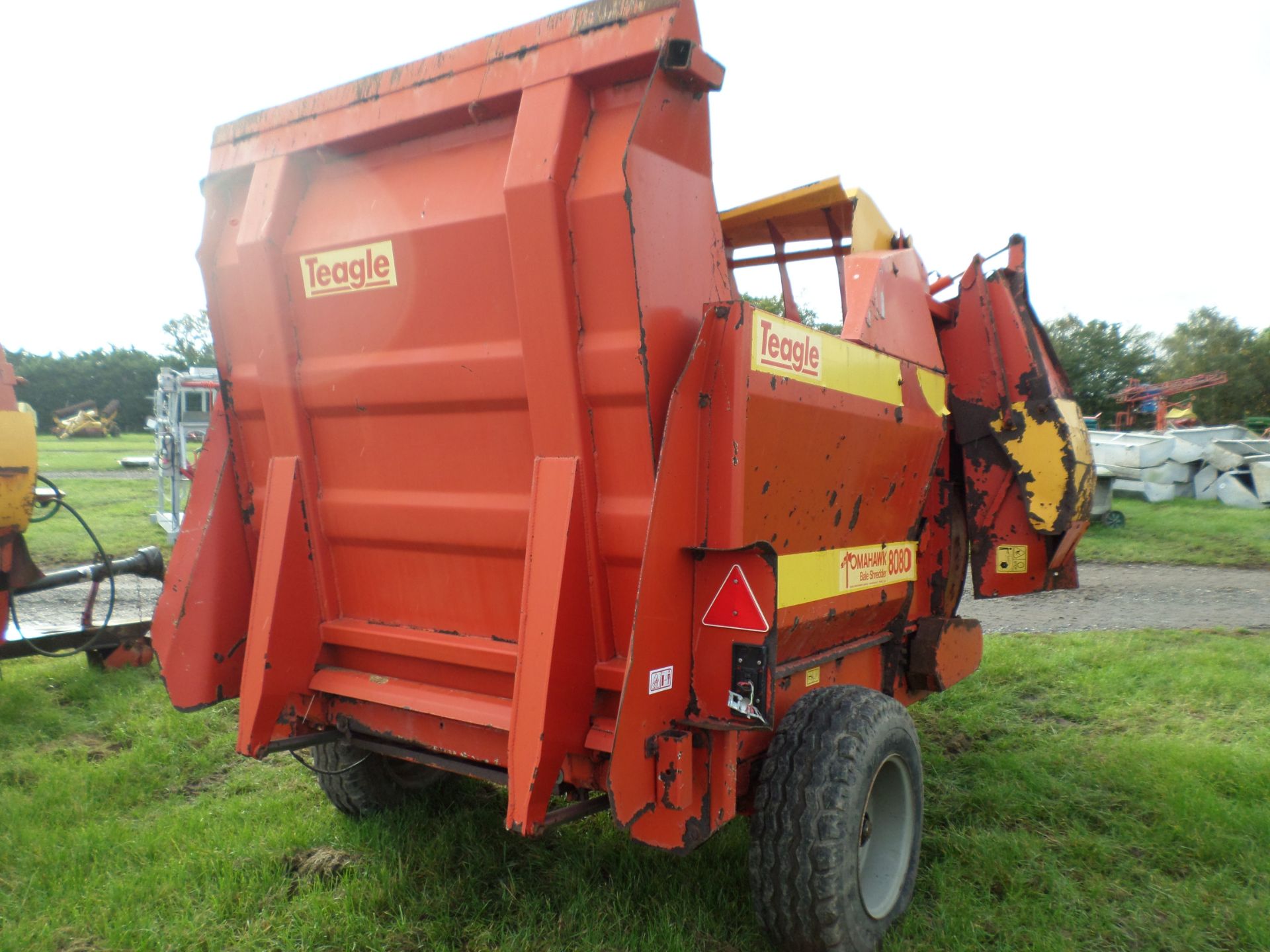 2008 Teagle 8080 straw chopper, twin spout, electric controls - Image 3 of 4