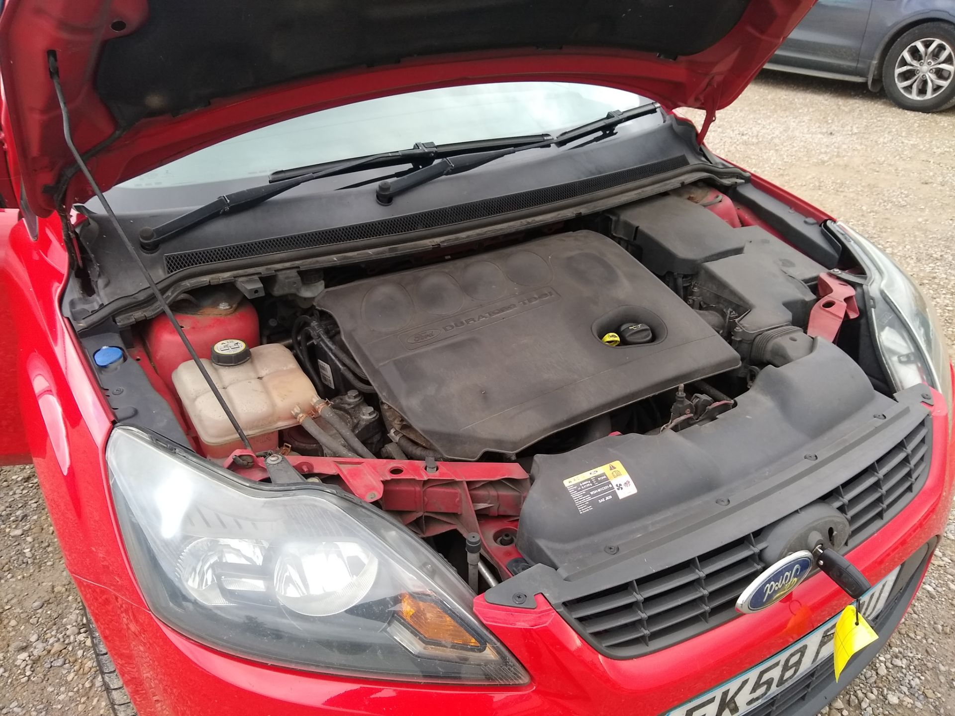 Ford Focus 2.0 turbo diesel Zetec in red. EK58PPU, October 2008. 169,863 miles, MOT 10 April 2021 NO - Image 12 of 14