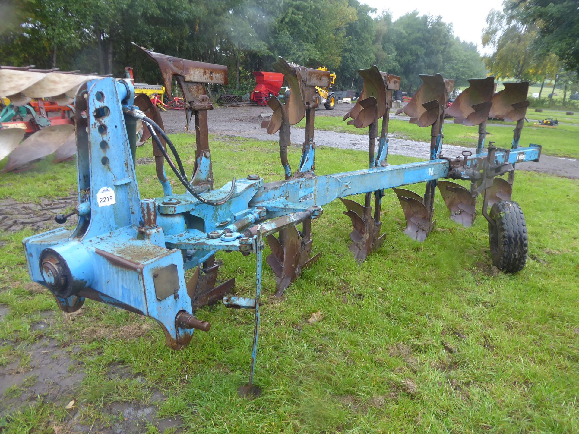 Lemken 6F reversible plough - Image 3 of 3