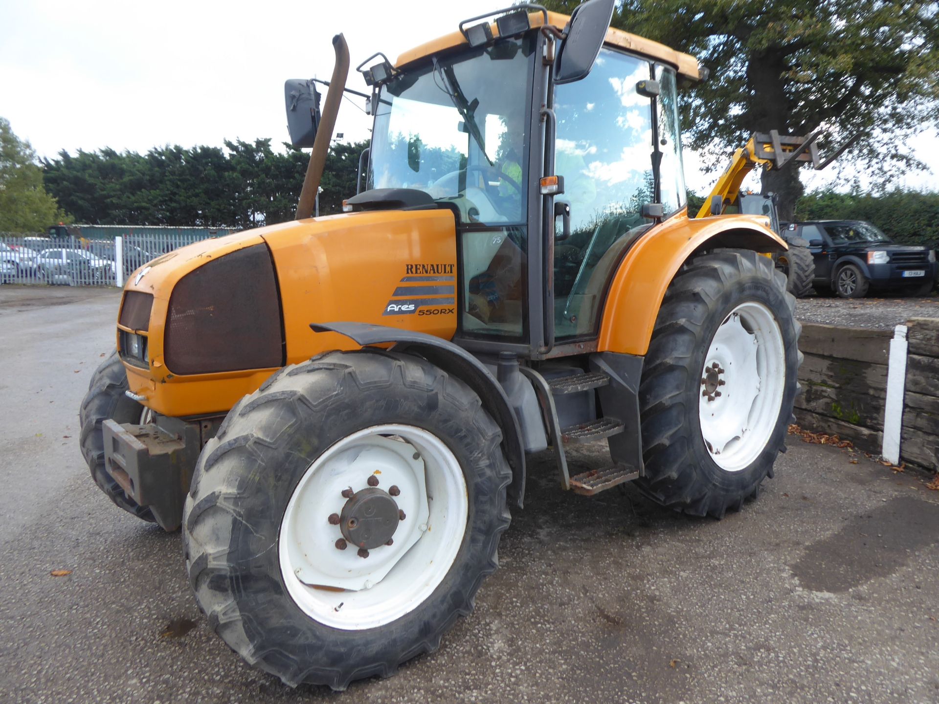 Renault Ares 550RX 4wd tractor, T1118 BHP