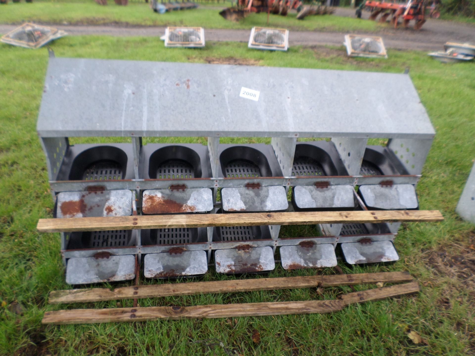 Poultry rollaway nest box NO VAT