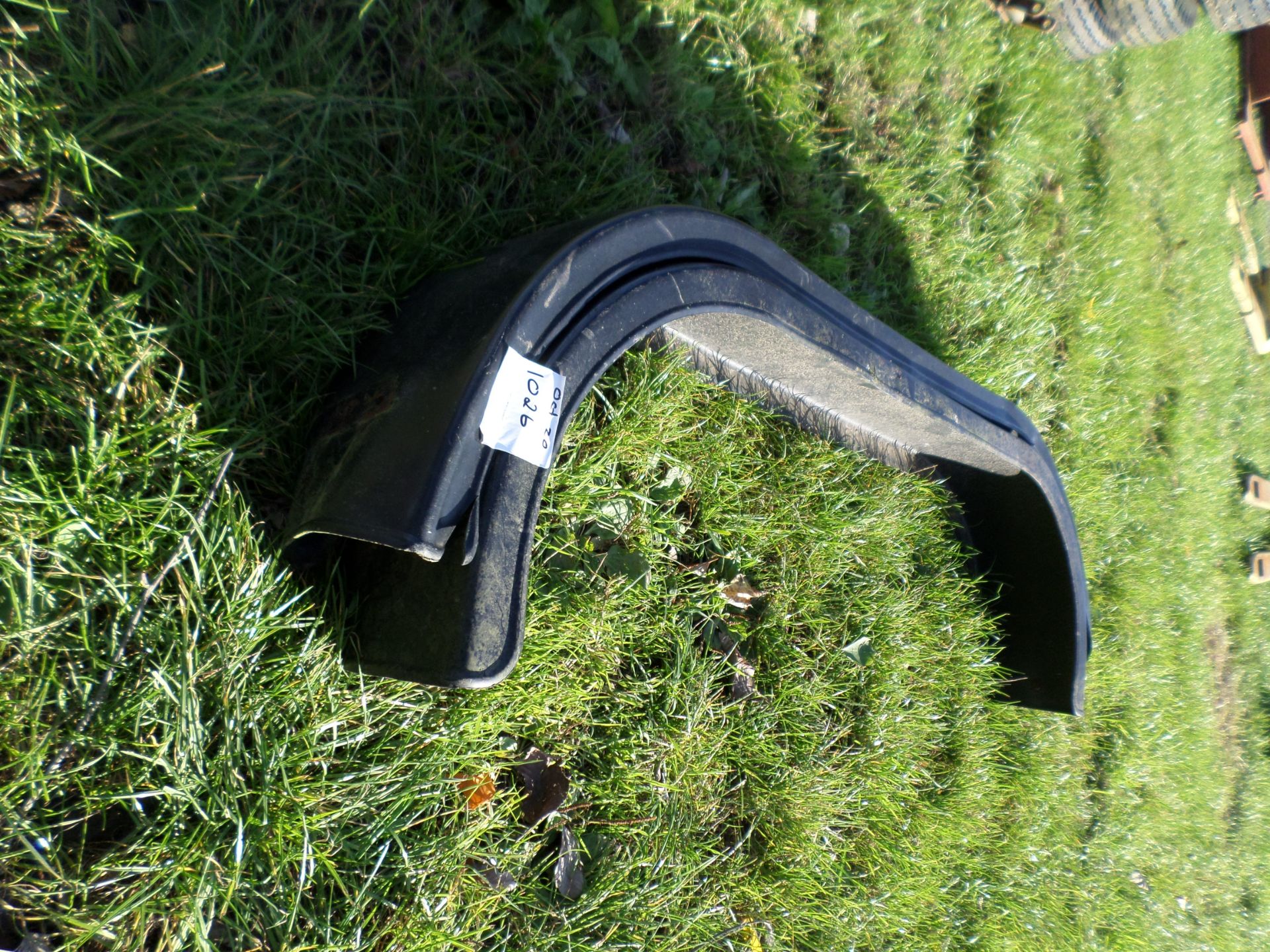 Pair of car trailer mudguards, NO VAT