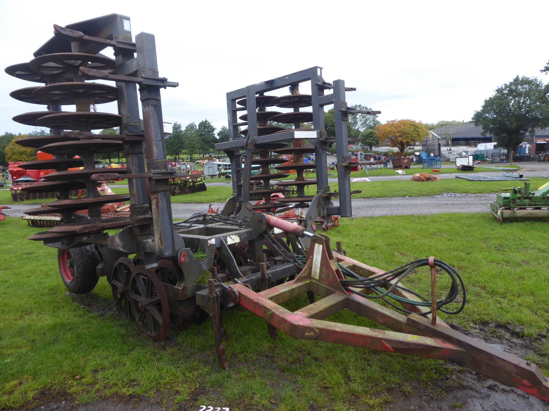 4.4m trailed cast ring press