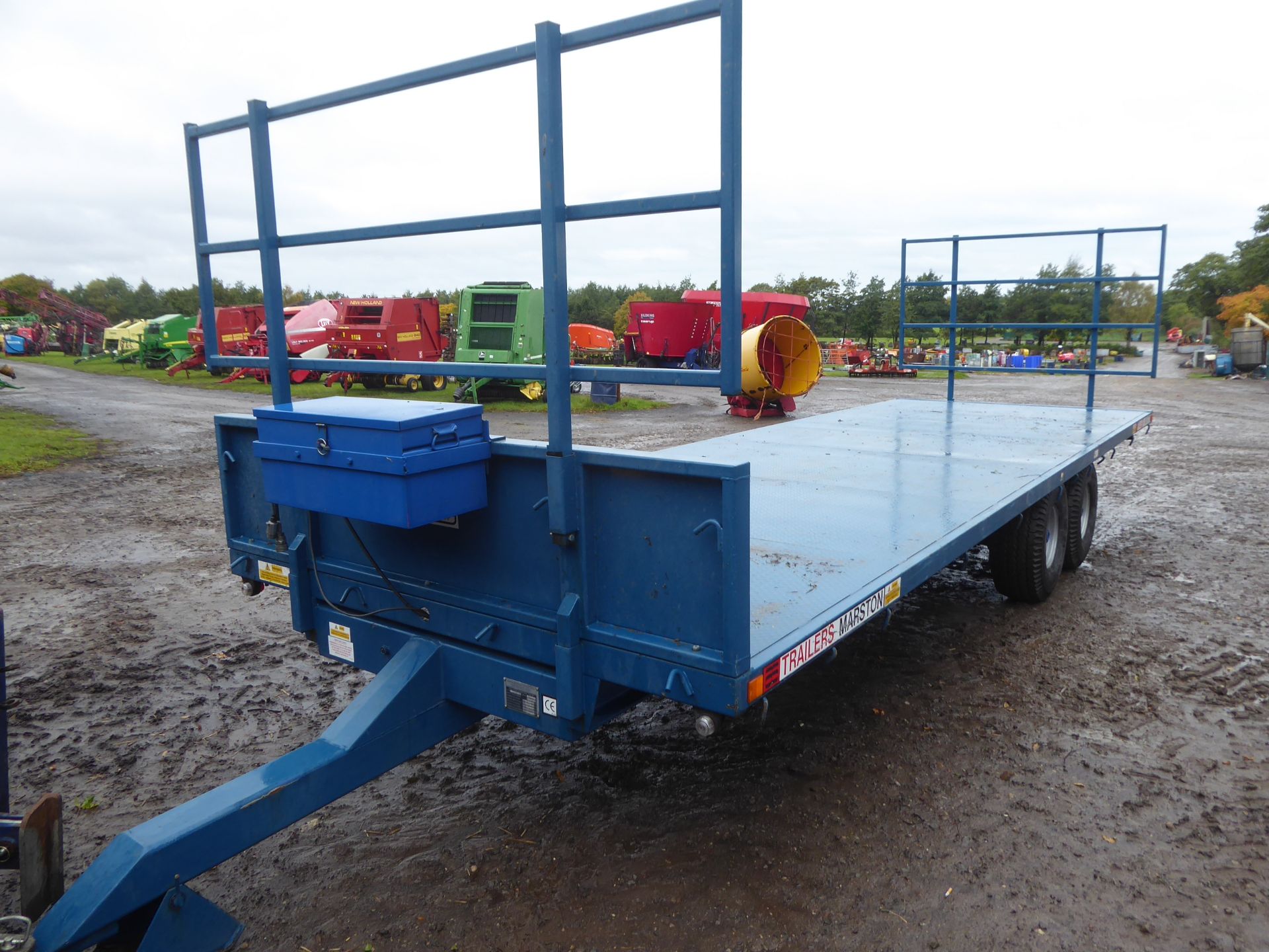 AS Marston BCT10 26ft bale trailer, done little work, 2012