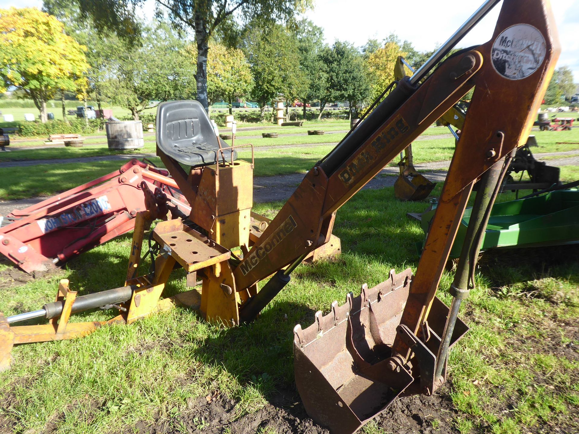 McConnel hydraulic ditcher, 3 point linkage