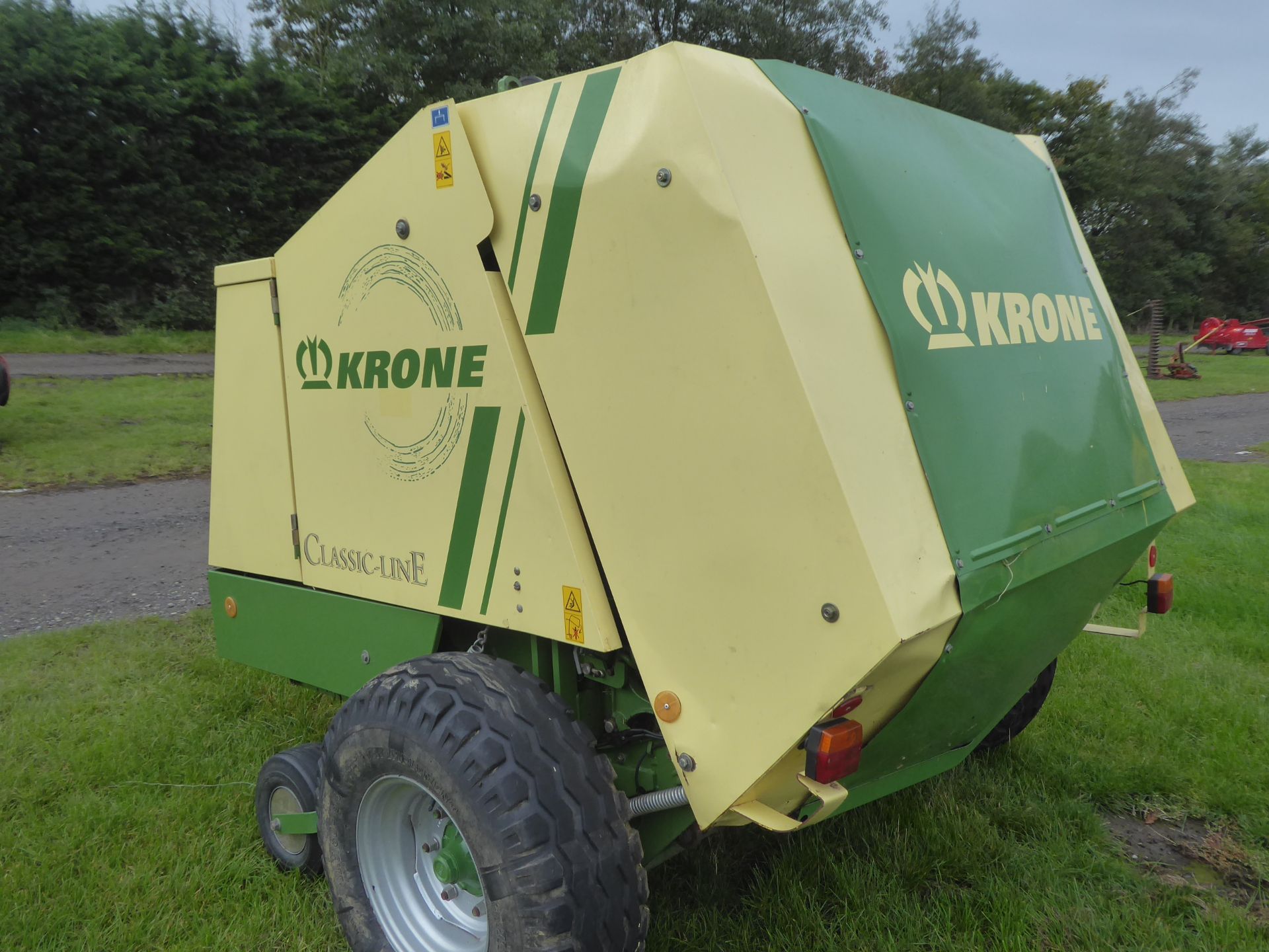 2013 Krone KR125 baler, net wrap, done very little work - Image 3 of 4