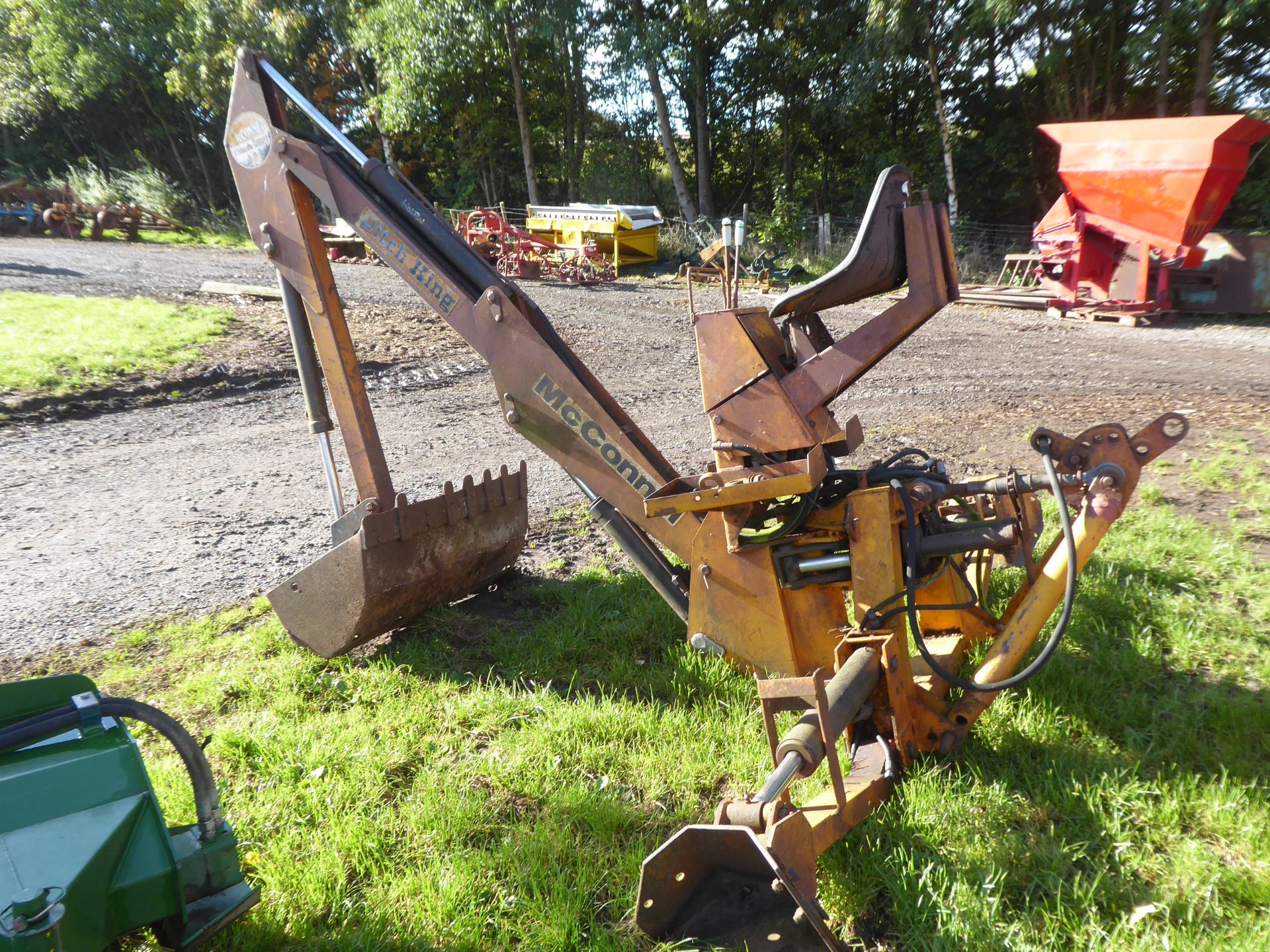 McConnel hydraulic ditcher, 3 point linkage - Image 3 of 4