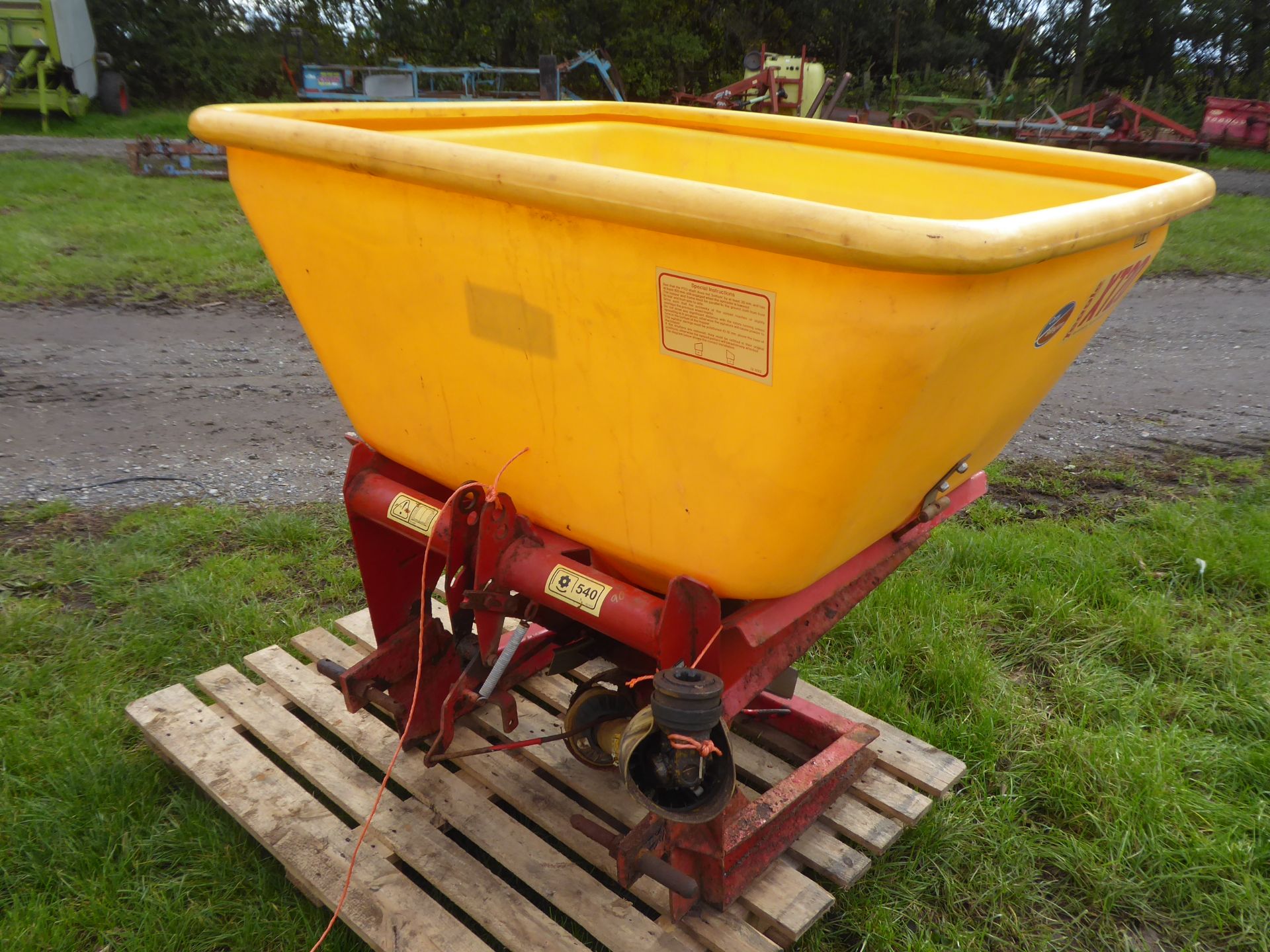 Teagle XT20 fertiliser spreader, wo - Image 3 of 3