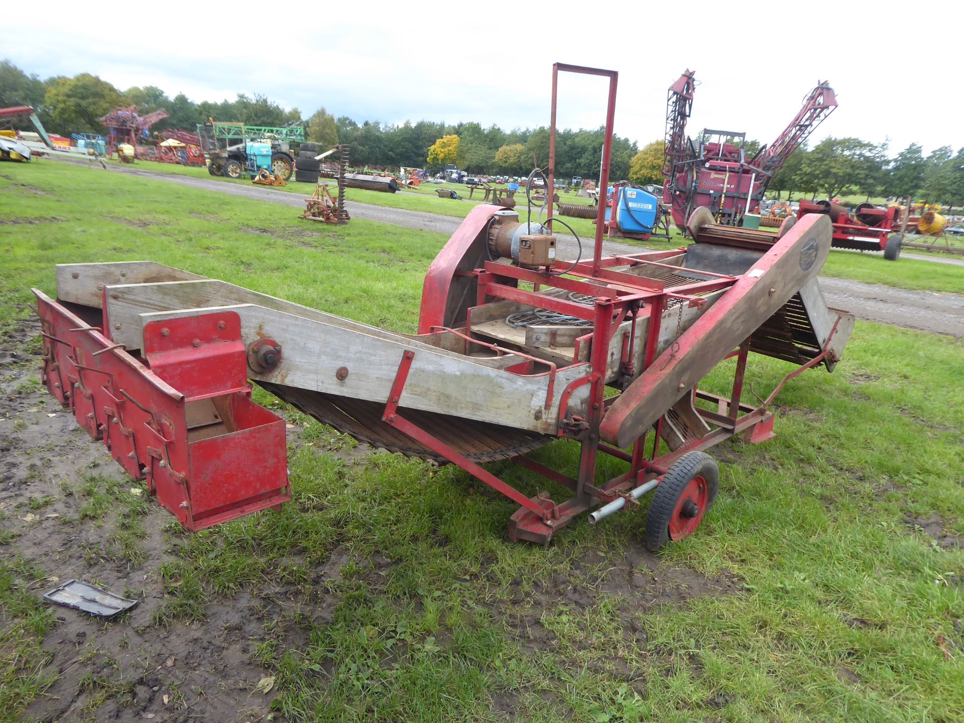 Tong 24ft potato grader