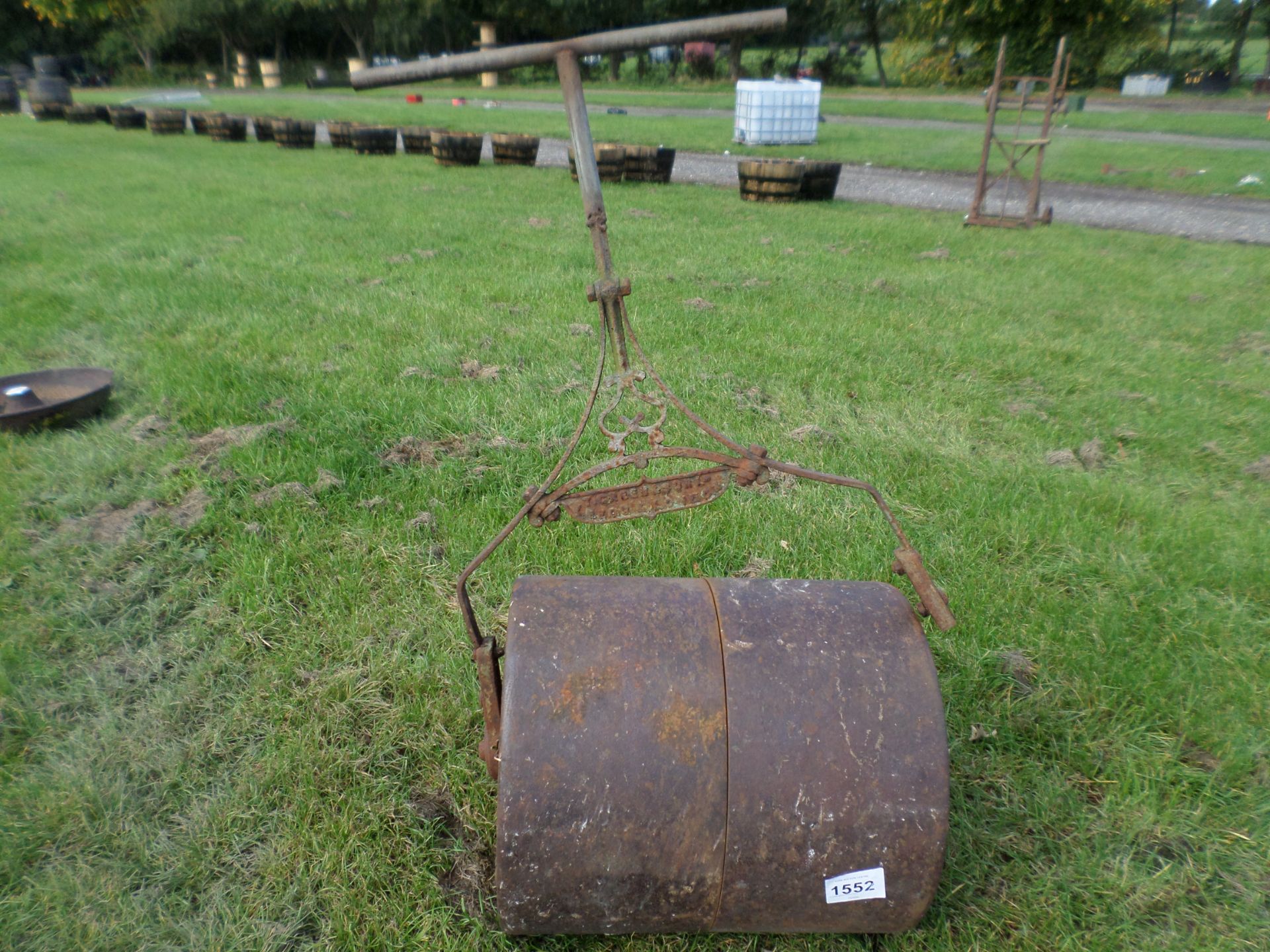 Vintage garden/lawn roller