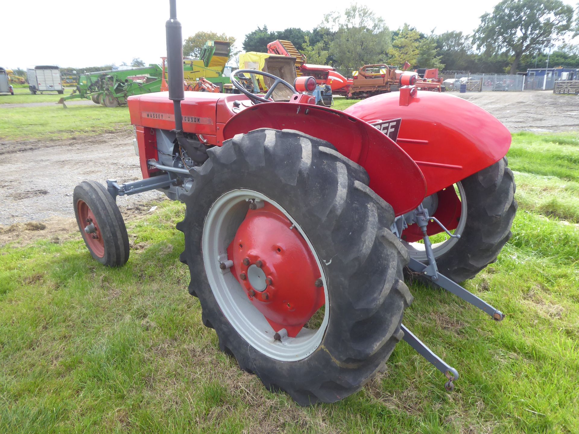 Massey Ferguson 130 tractor, gwo NO VAT CFF 553C - Image 2 of 2