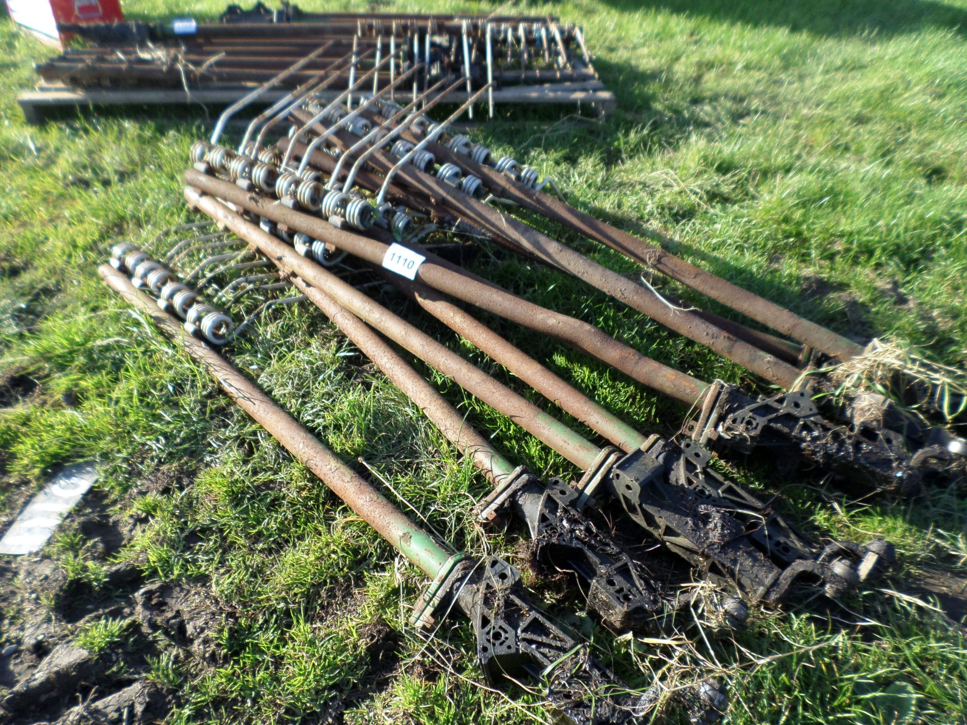 Heap of Stoll twin rotor arms and tines - Image 2 of 2