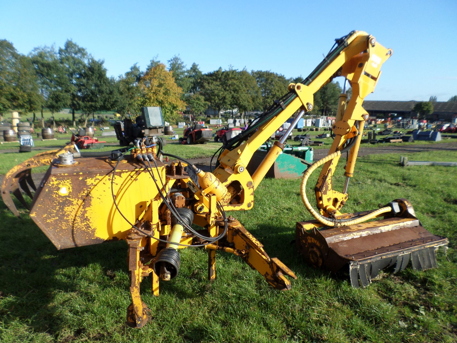 Bomford B52BT hedgecutter c/w various spares, gwo