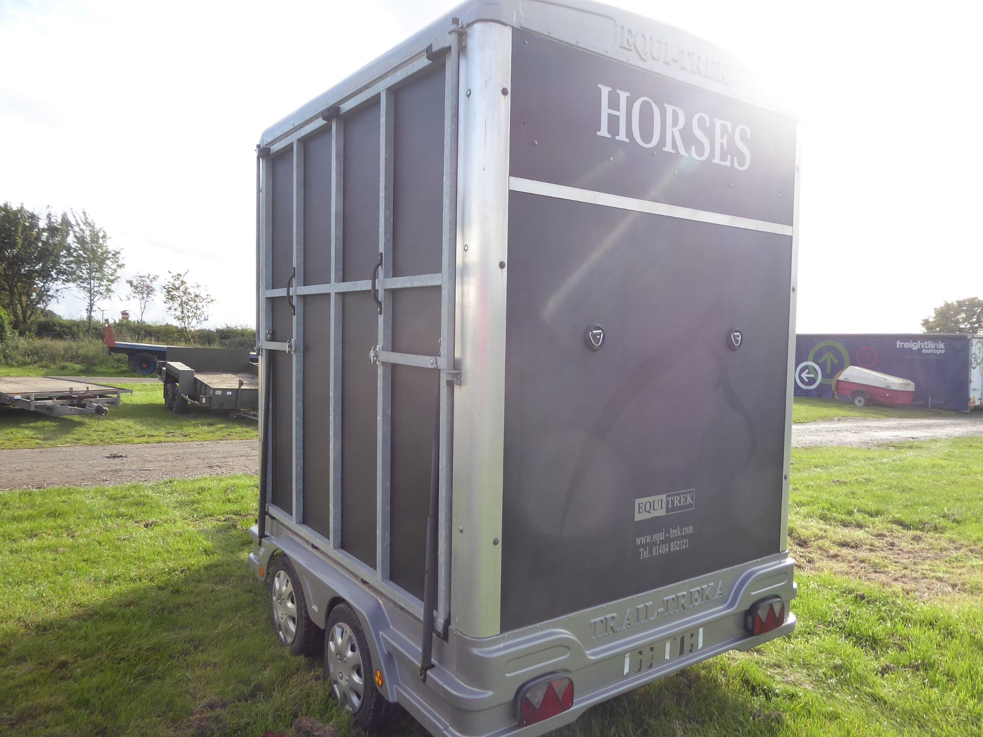 Equi-Trek Trail Treka M, horse trailer, good condition, 2 keys and manual NO VAT - Image 4 of 14