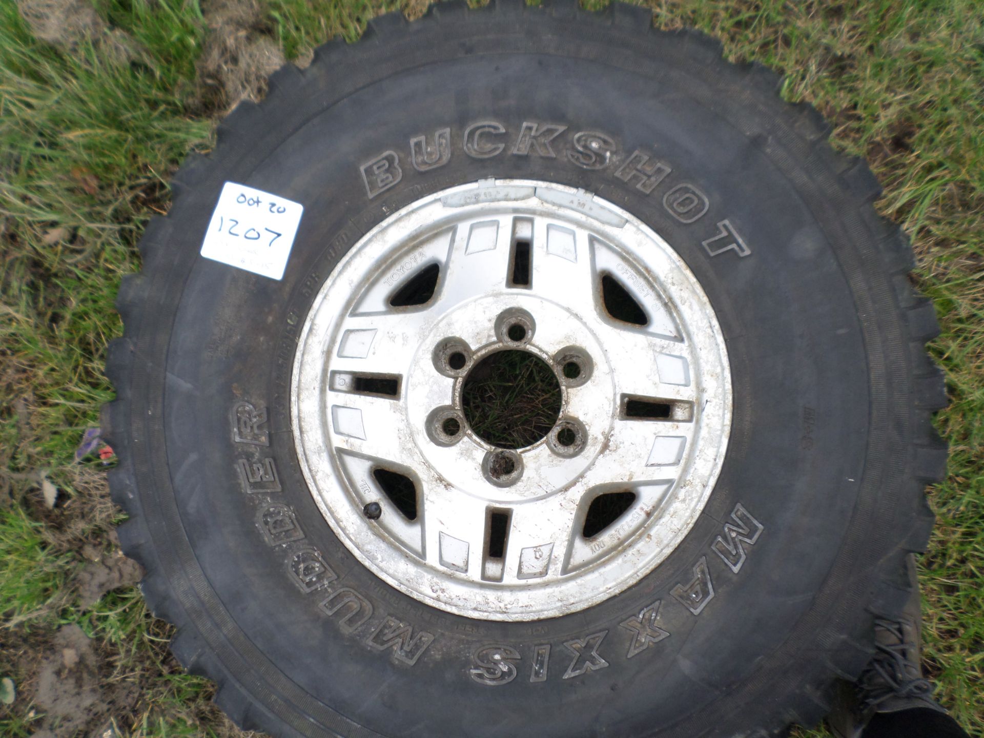 4x4 wheel 33/12.5/15, NO VAT - Image 2 of 2