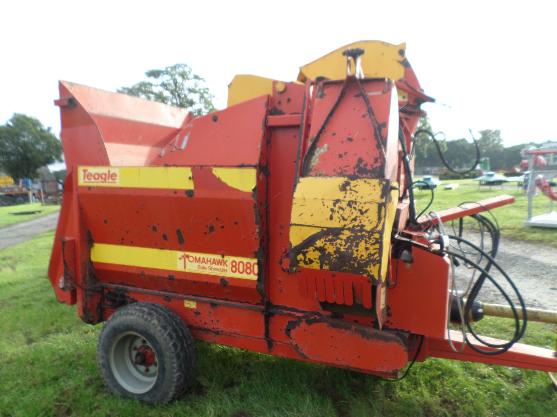 2008 Teagle 8080 straw chopper, twin spout, electric controls - Image 4 of 4
