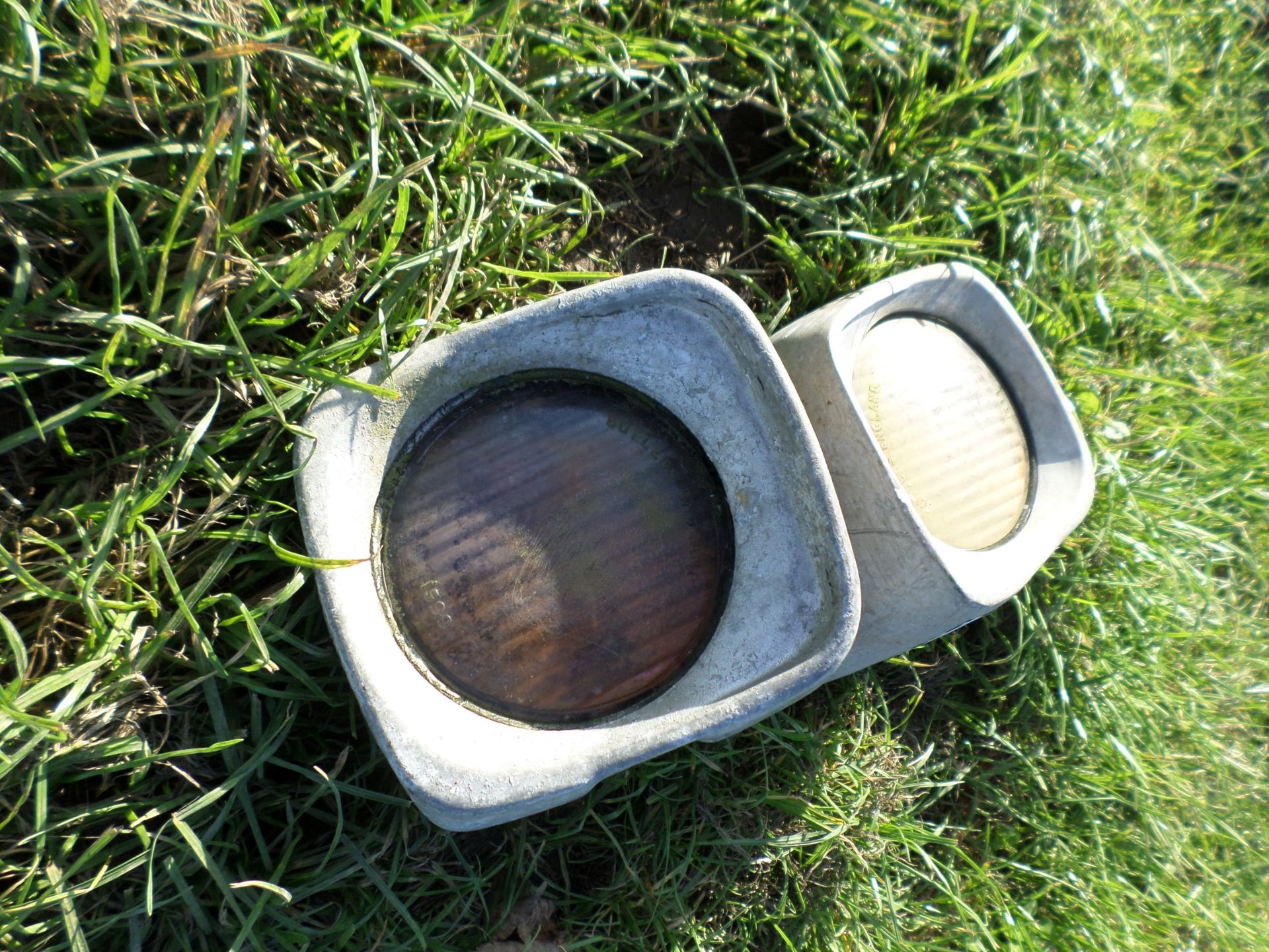 Massey Ferguson headlamp cowl, left and right, vintage, NO VAT - Image 2 of 2