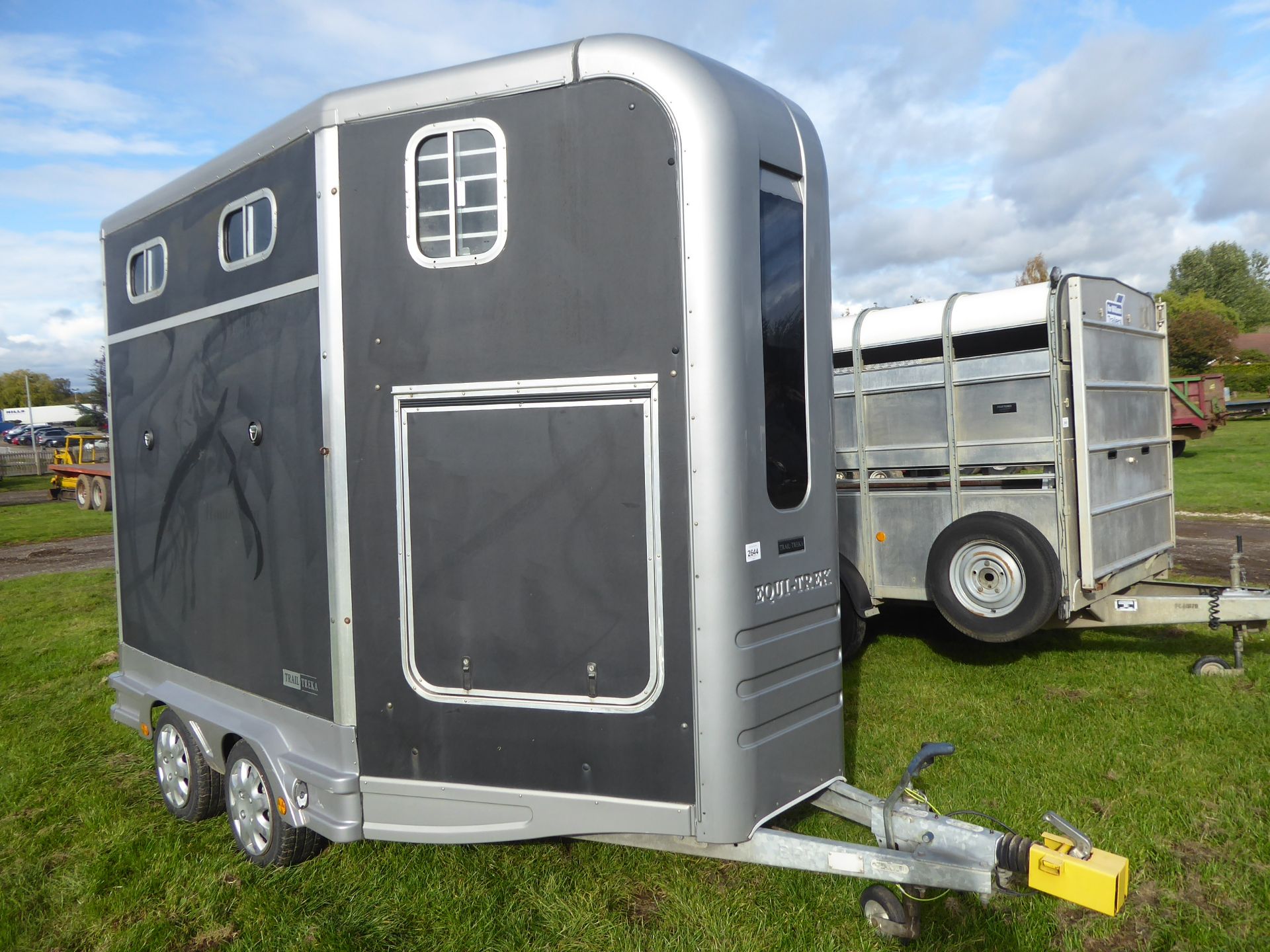 Equi-Trek Trail Treka M, horse trailer, good condition, 2 keys and manual NO VAT