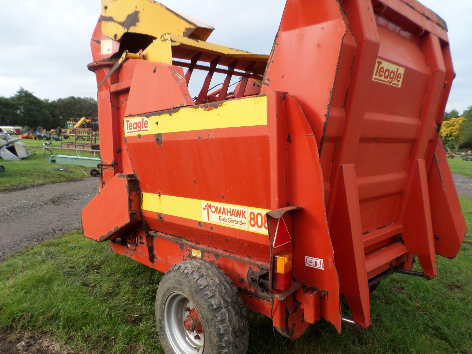 2008 Teagle 8080 straw chopper, twin spout, electric controls - Image 2 of 4