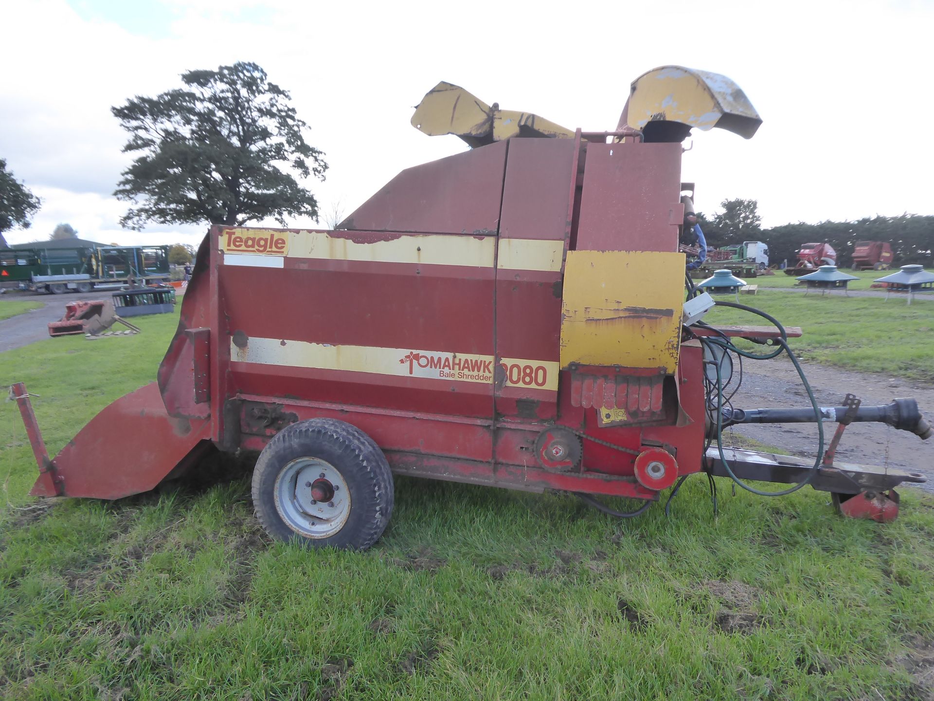 Teagle Tomahawk 8080 straw chopper with swivel spout and PTO - Image 5 of 5