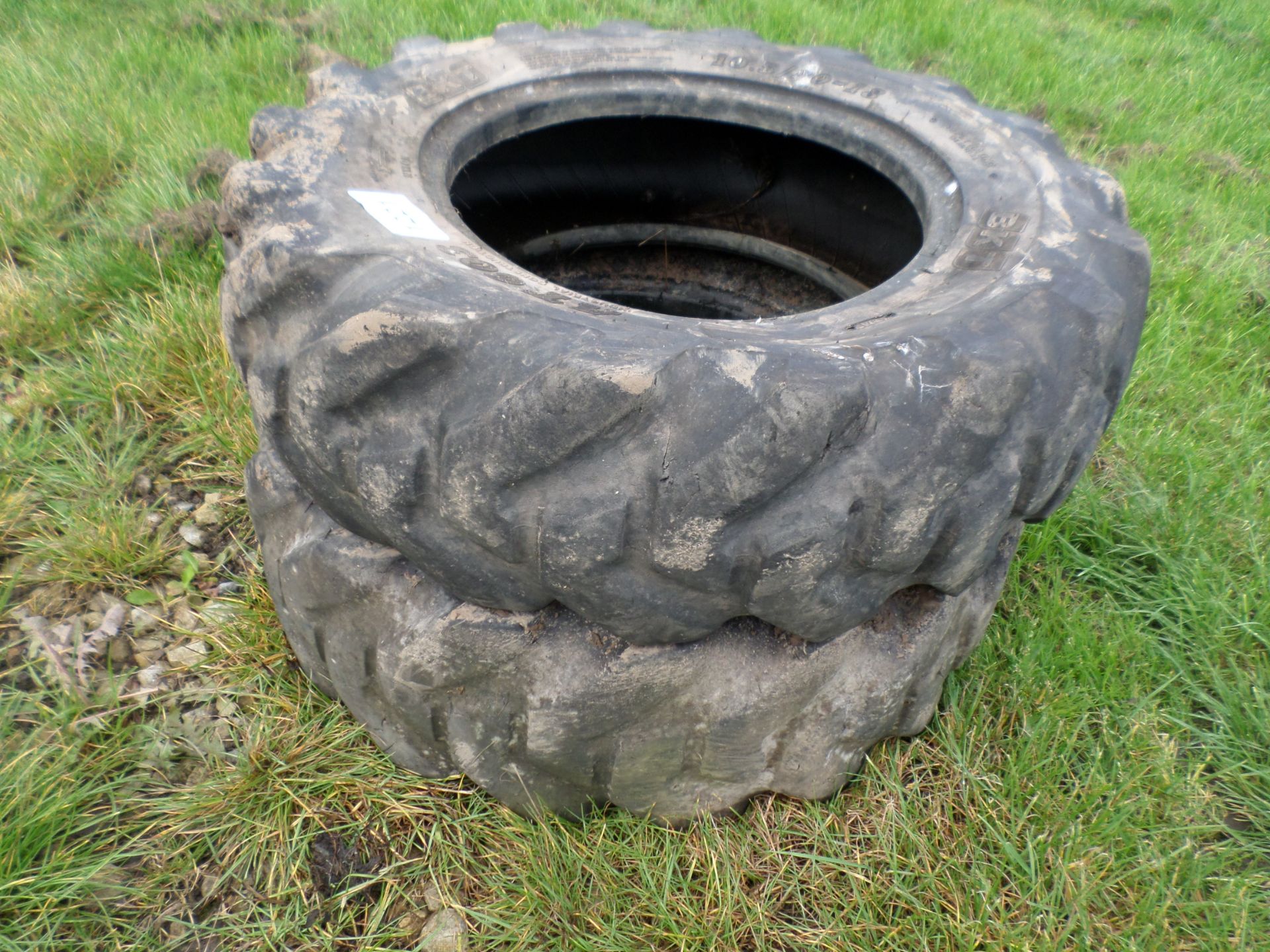 2 tyres 10.5/80/18 - Image 2 of 2