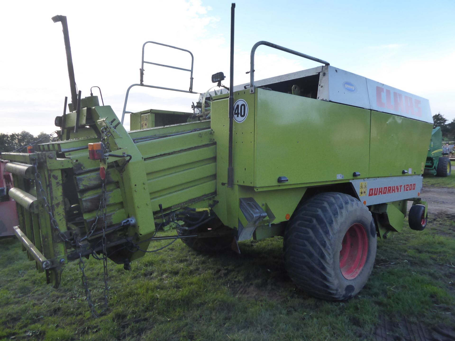 Claas Quadrant 1200 baler gwo, approx 55000 bales - Image 4 of 4