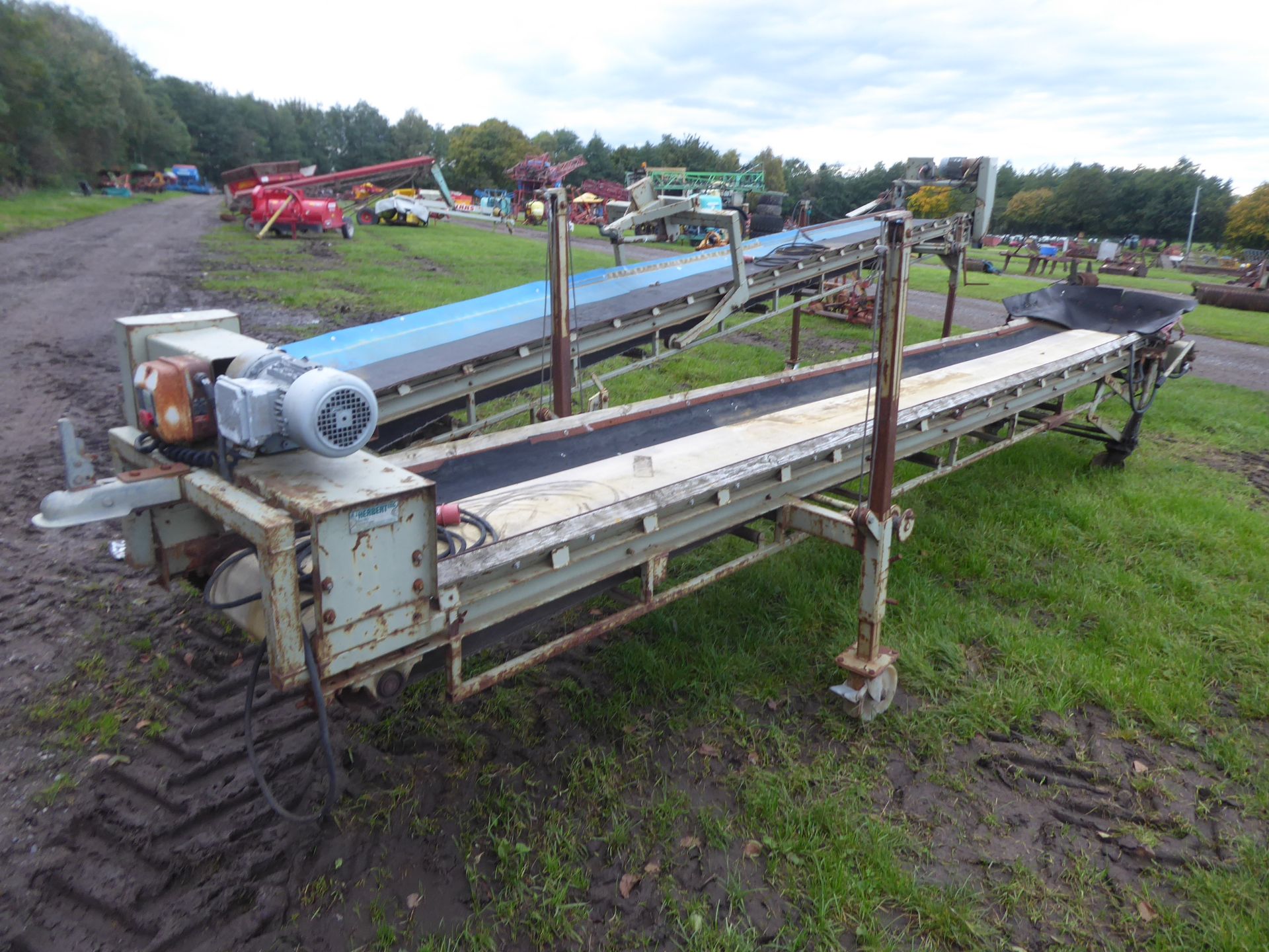 2 Herbert piggy back conveyors - Image 3 of 3