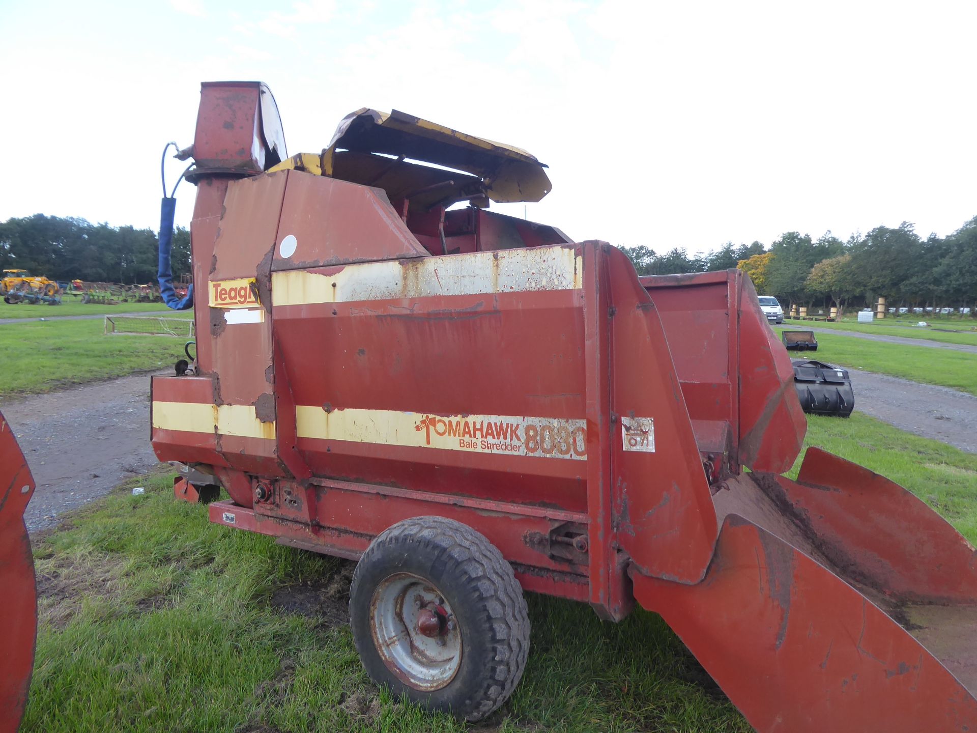 Teagle Tomahawk 8080 straw chopper with swivel spout and PTO - Image 3 of 5