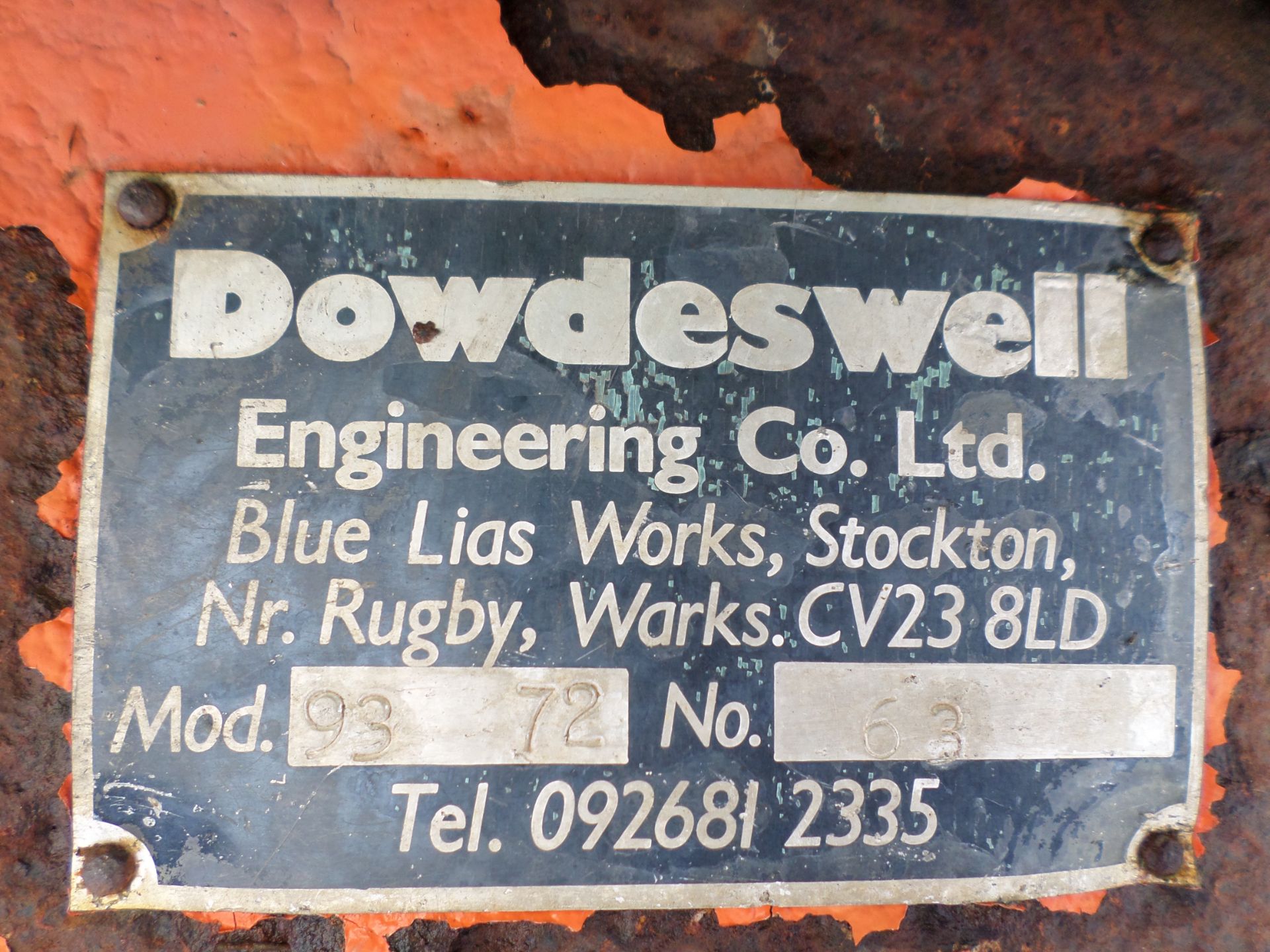 Dowdeswell groundcare roller mower - Image 3 of 4