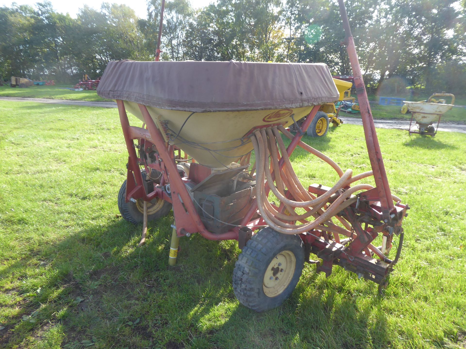 Vicon seed drill, spares or repair, coulters missing