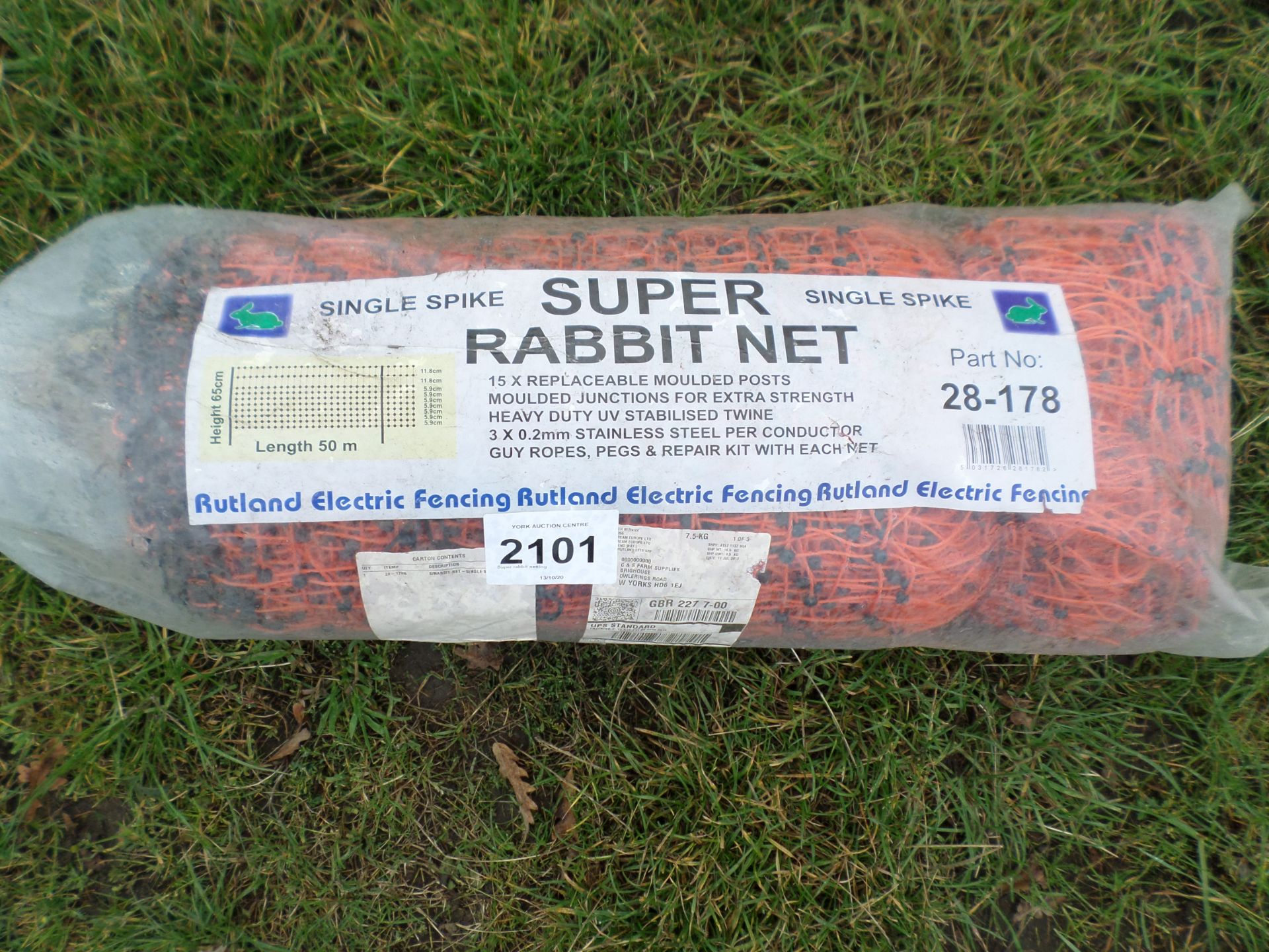 Super rabbit netting NO VAT