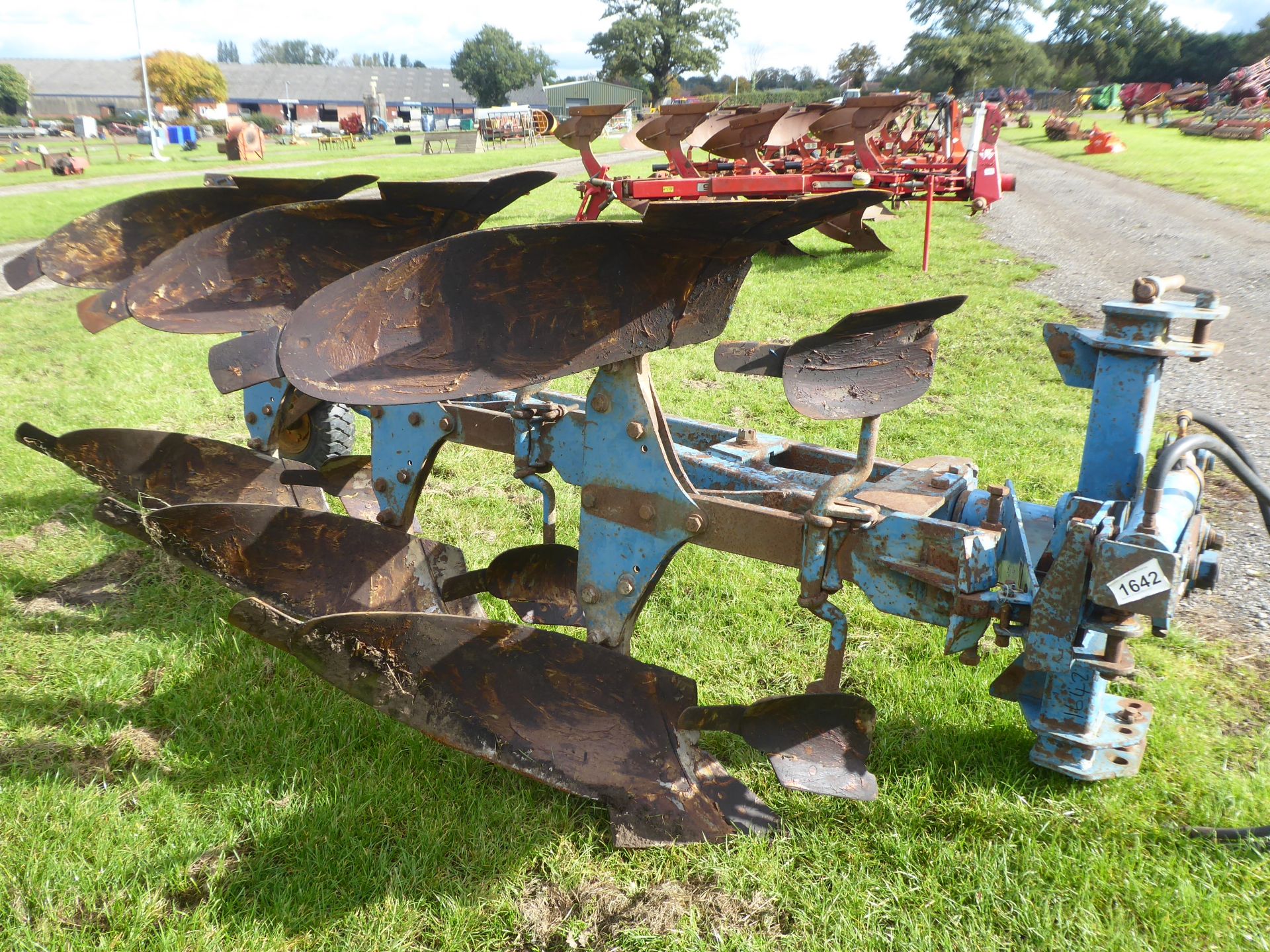 Ransome 3F reversible plough
