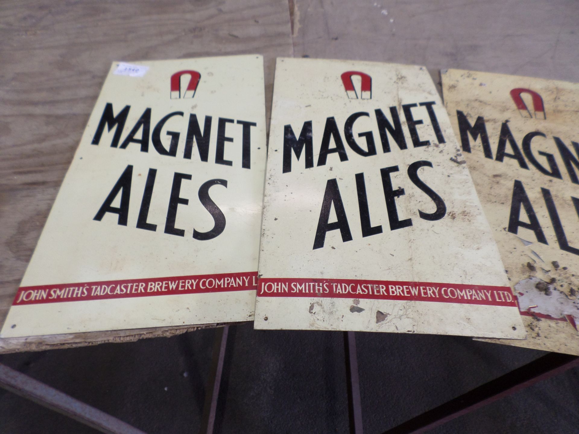 5 Magnet Ales metal signs - Image 3 of 3