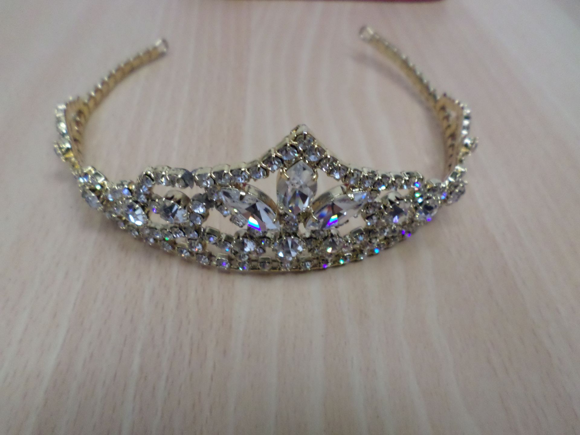 Quality vintage Bulter & Wilson tiara - damage repair not visible when worn