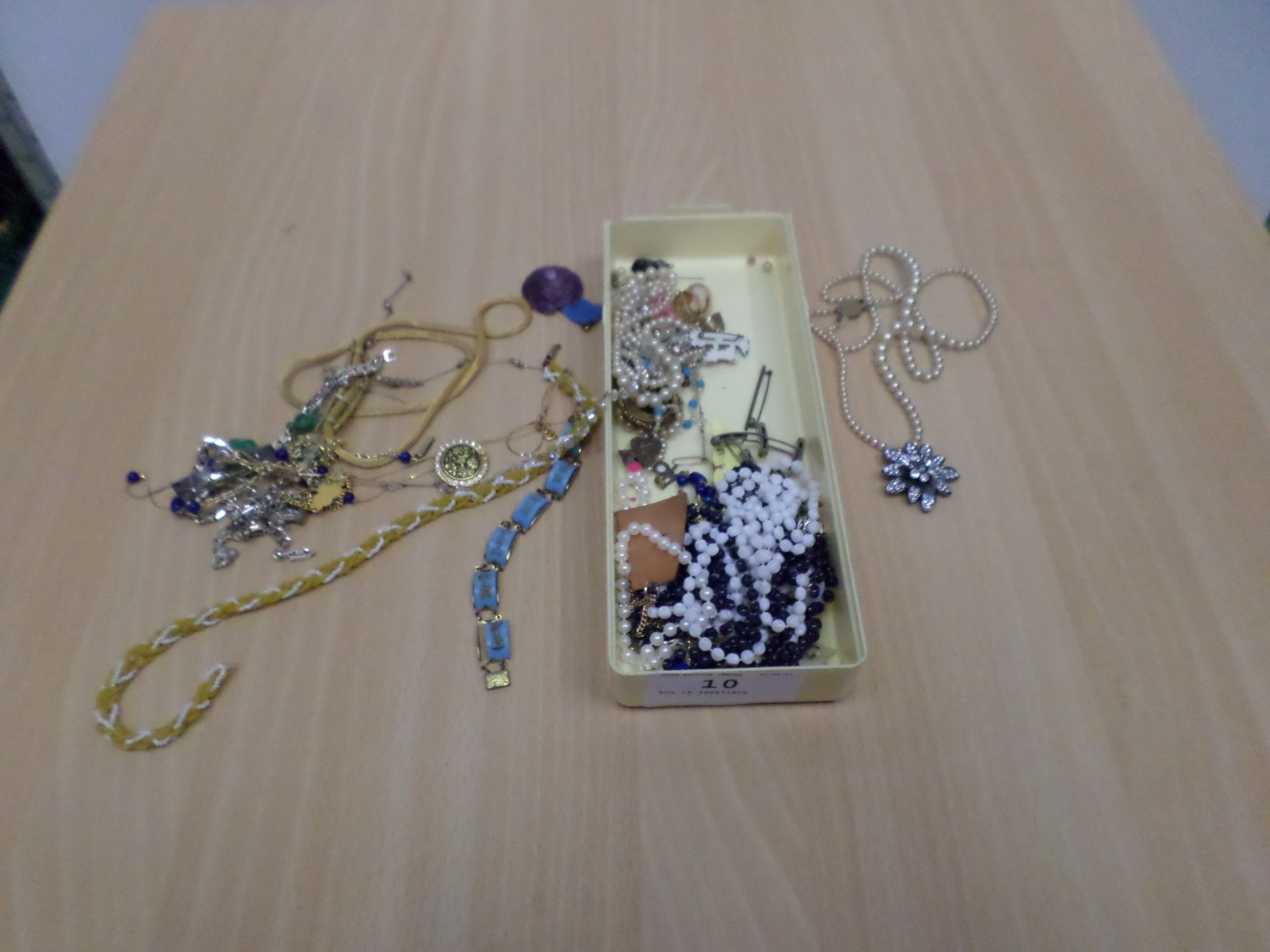 Box of jewellery