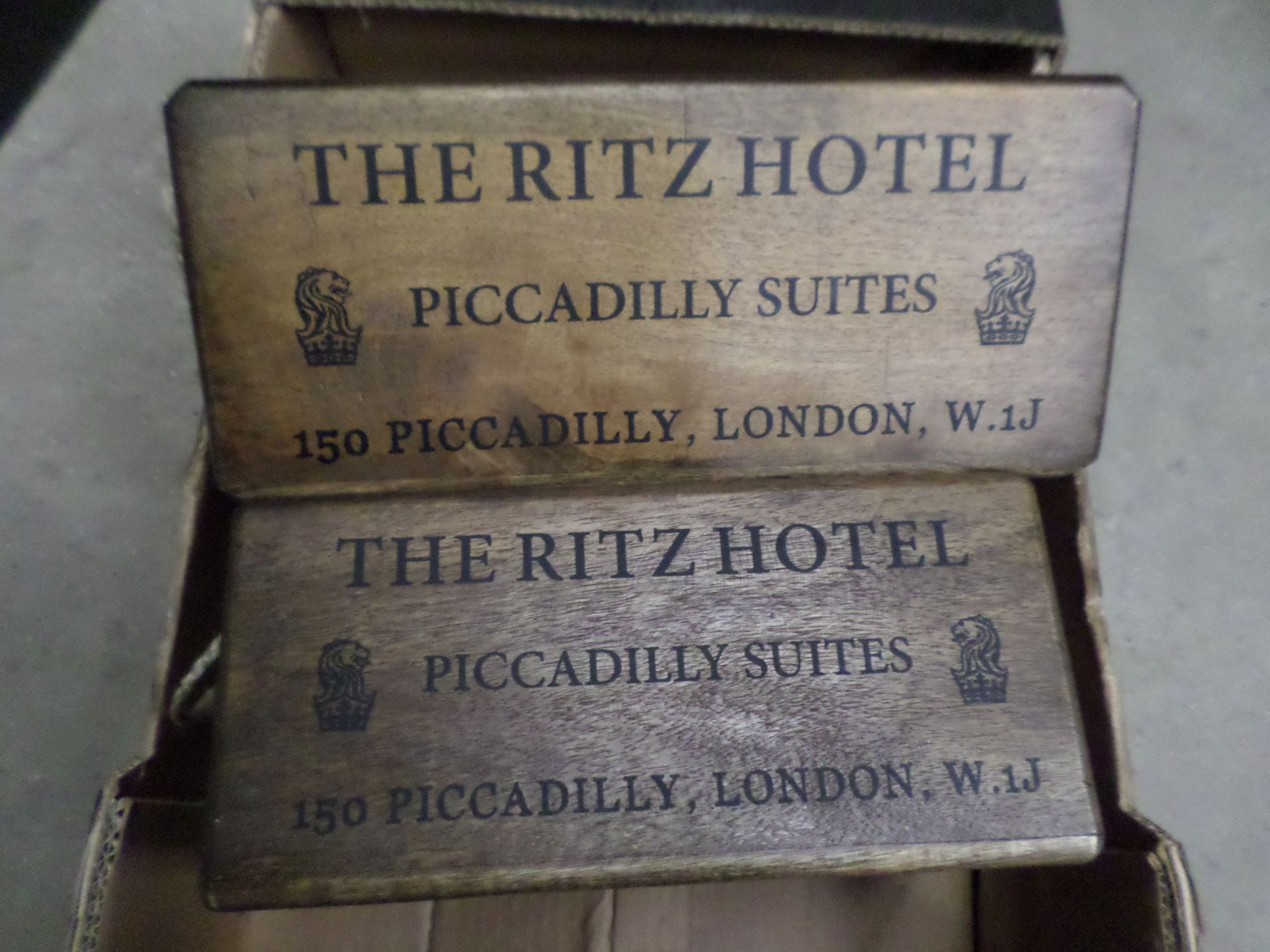 The Ritz Hotel, set of 5 boxes