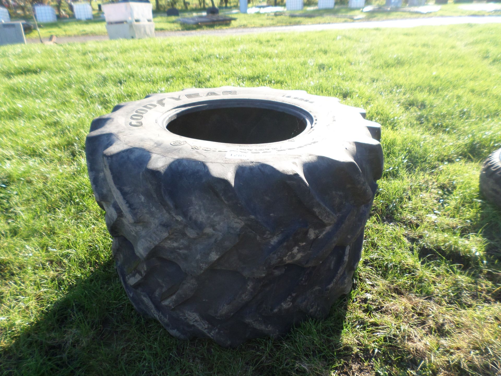 2 Goodyear tyres 16.9/24