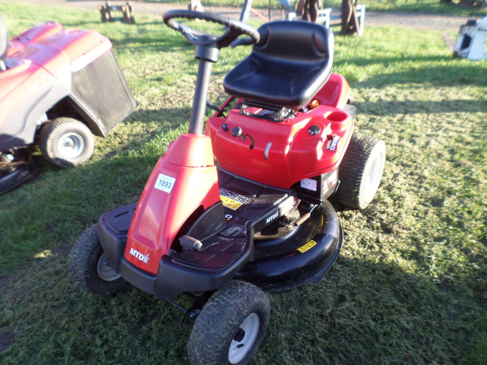 MTD 76SD electric start ride on mower used this season but not serviced