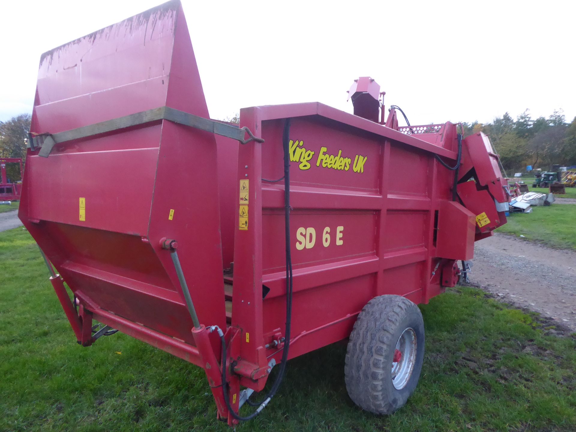 King SD6E straw bedder, 2008 - Image 3 of 4