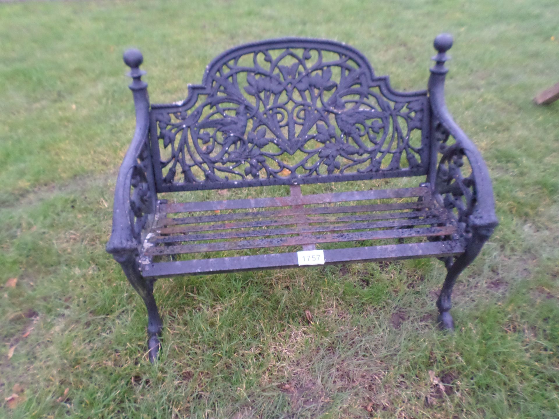 Iron bench NO VAT