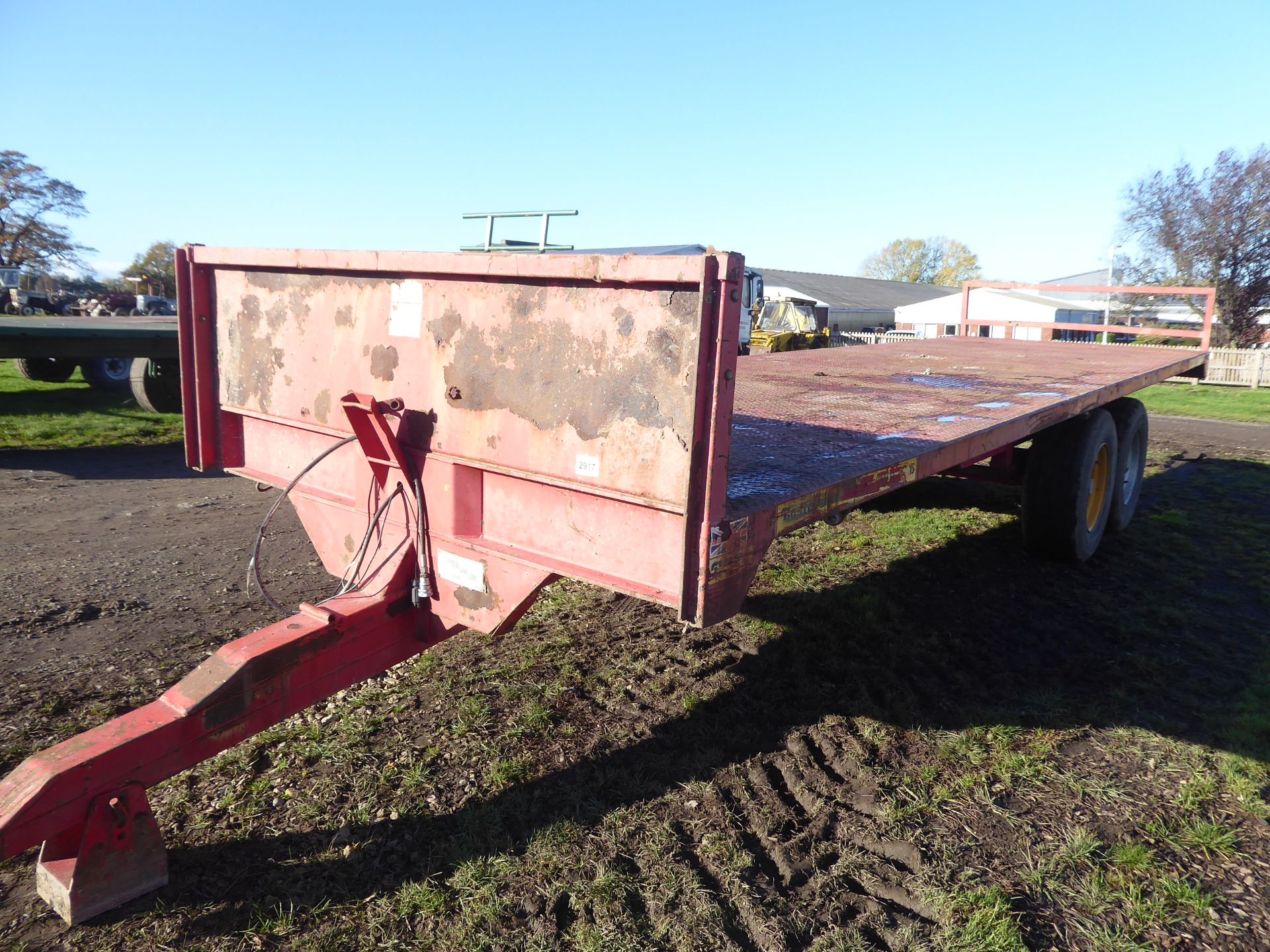 Easterby 28ft bale trailer
