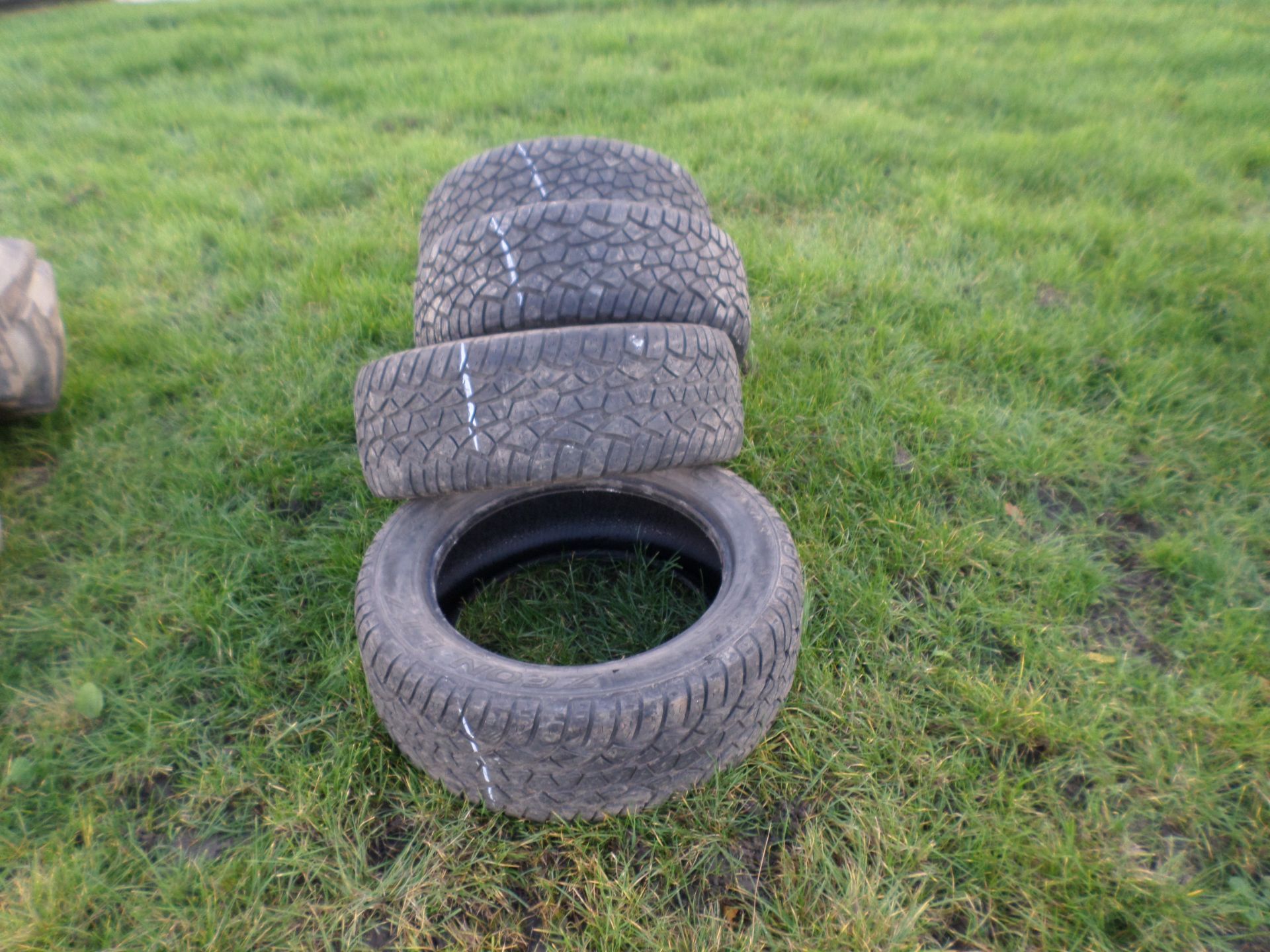 4 x 4x4 tyres 255/55/19 NO VAT - Image 2 of 2