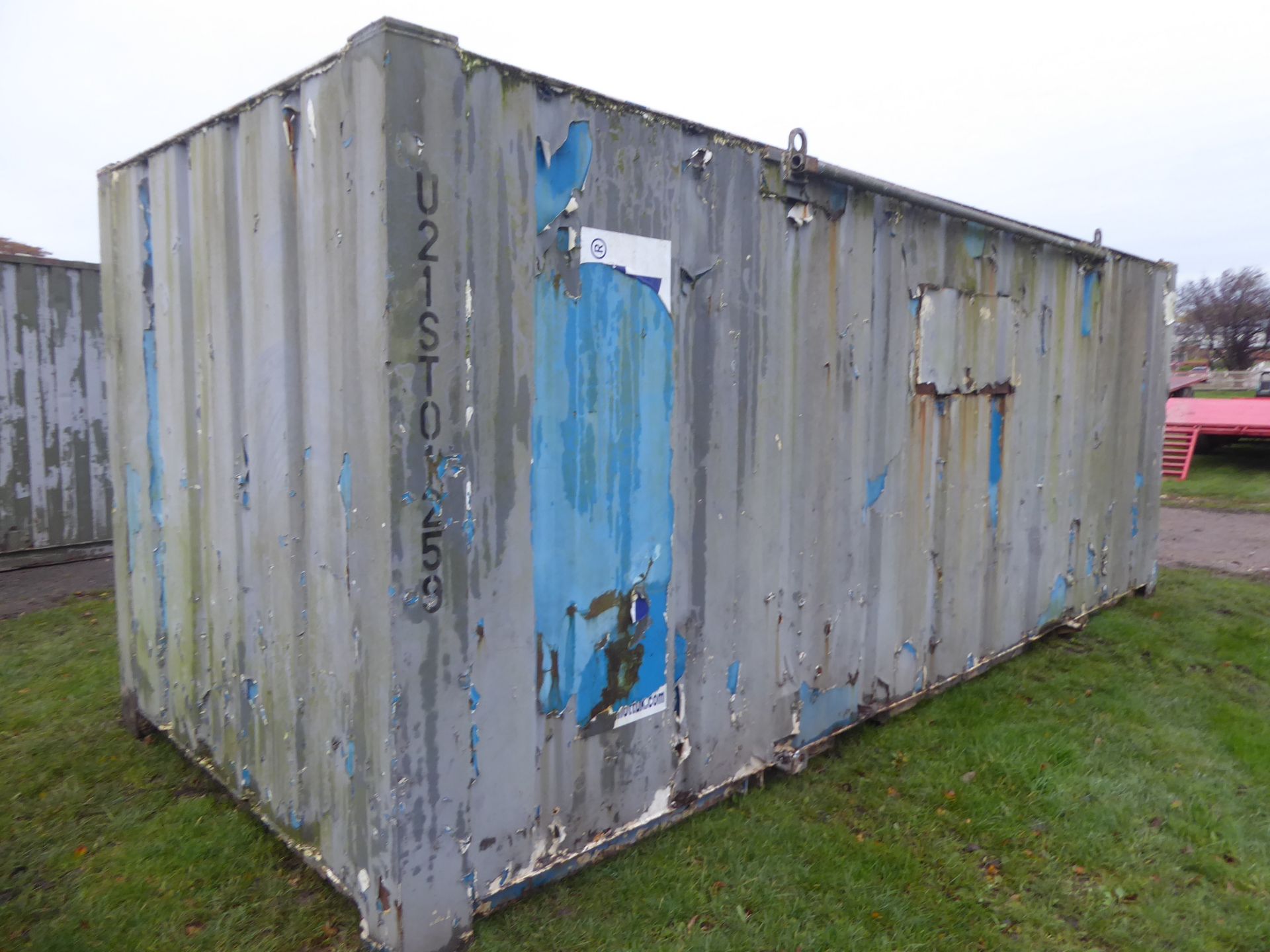 20ft steel container - Image 2 of 3