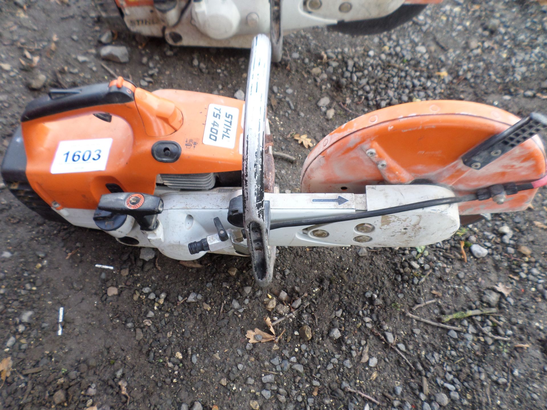 Stihl TS 400 with diamond blade NO VAT - Image 2 of 2