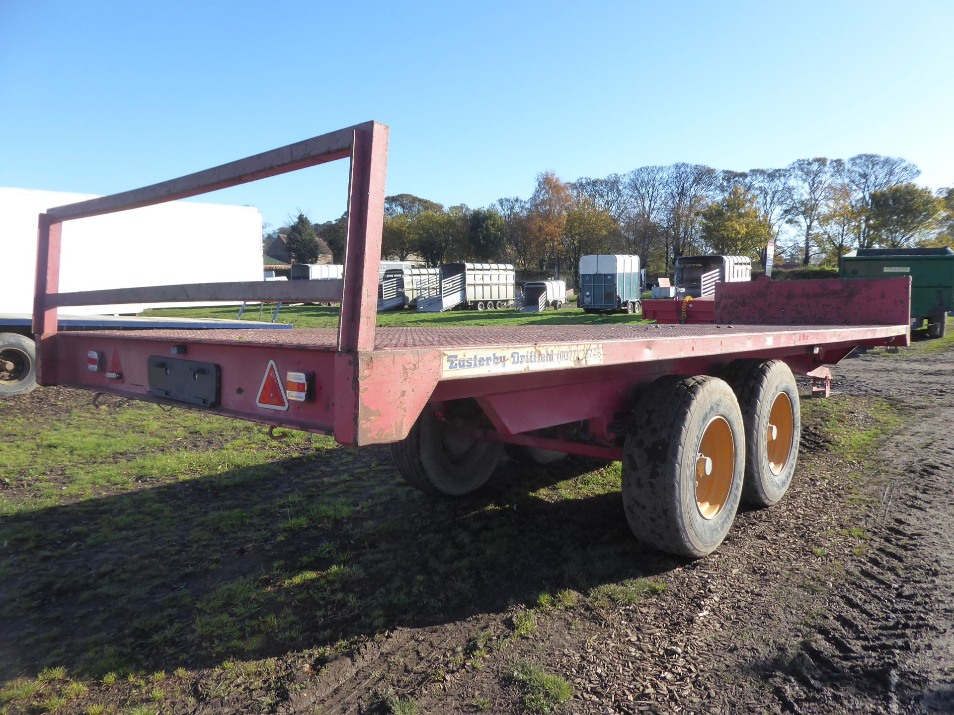 Easterby 28ft bale trailer - Image 2 of 2