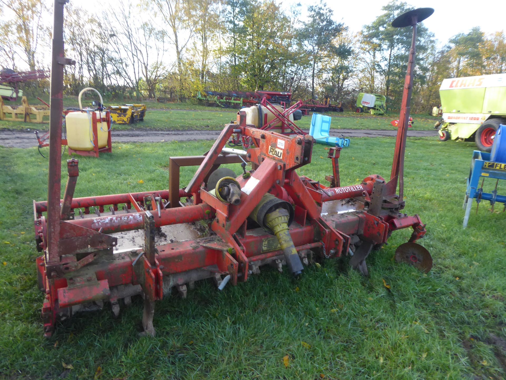 Rau 3m rota tiller, gwo