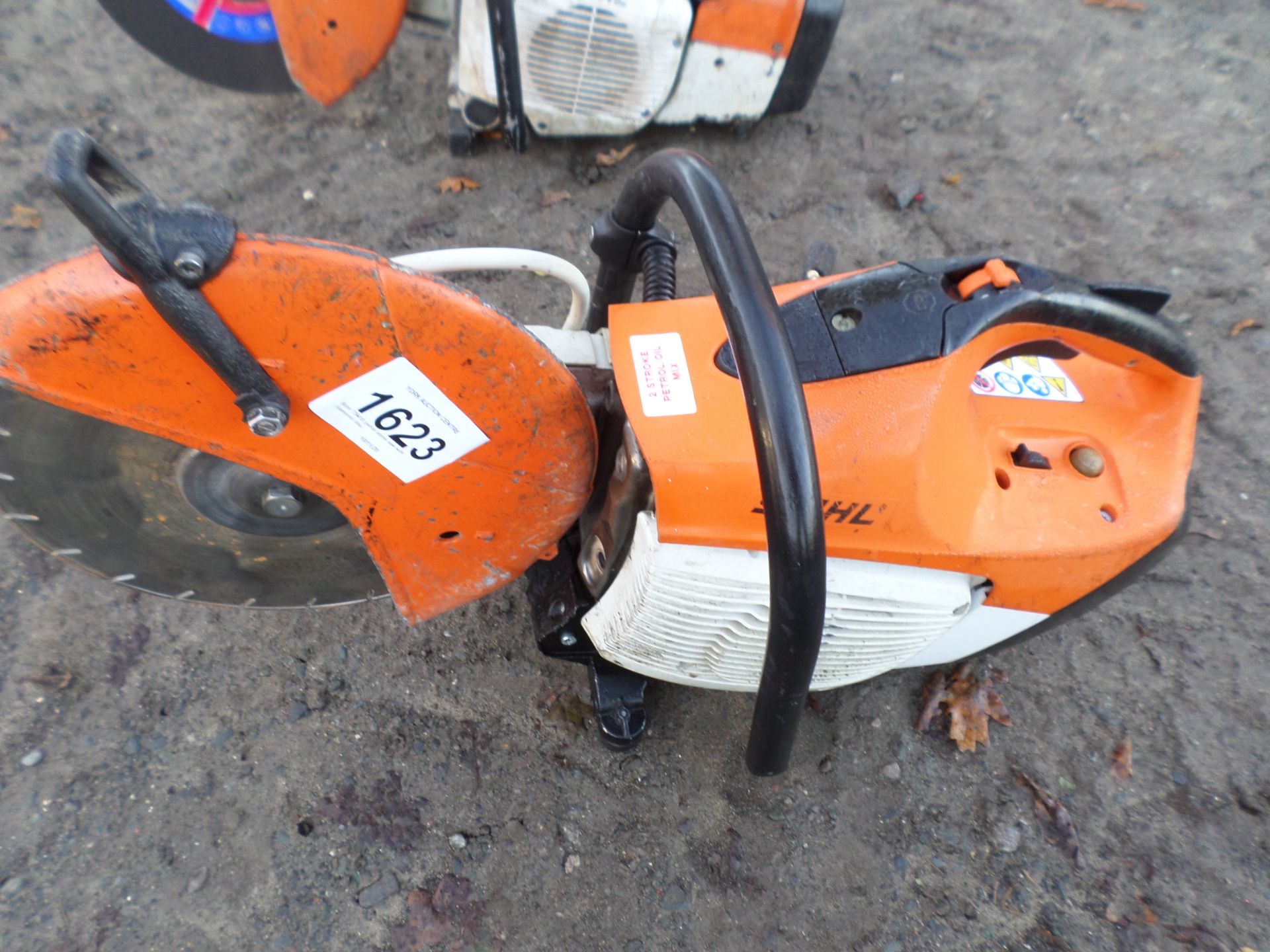 Stihl TS410 petrol stone saw with diamond disc NO VAT