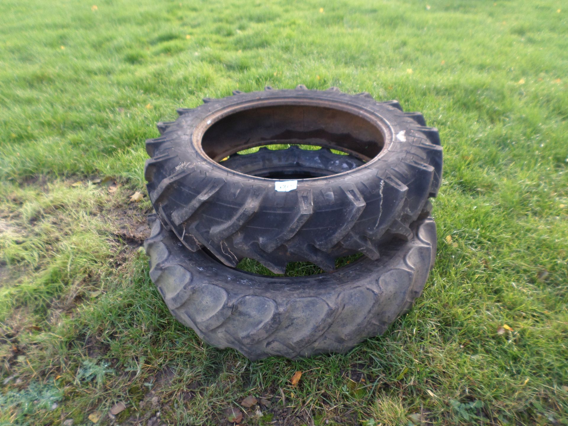 2 x 12.4/32 tyres